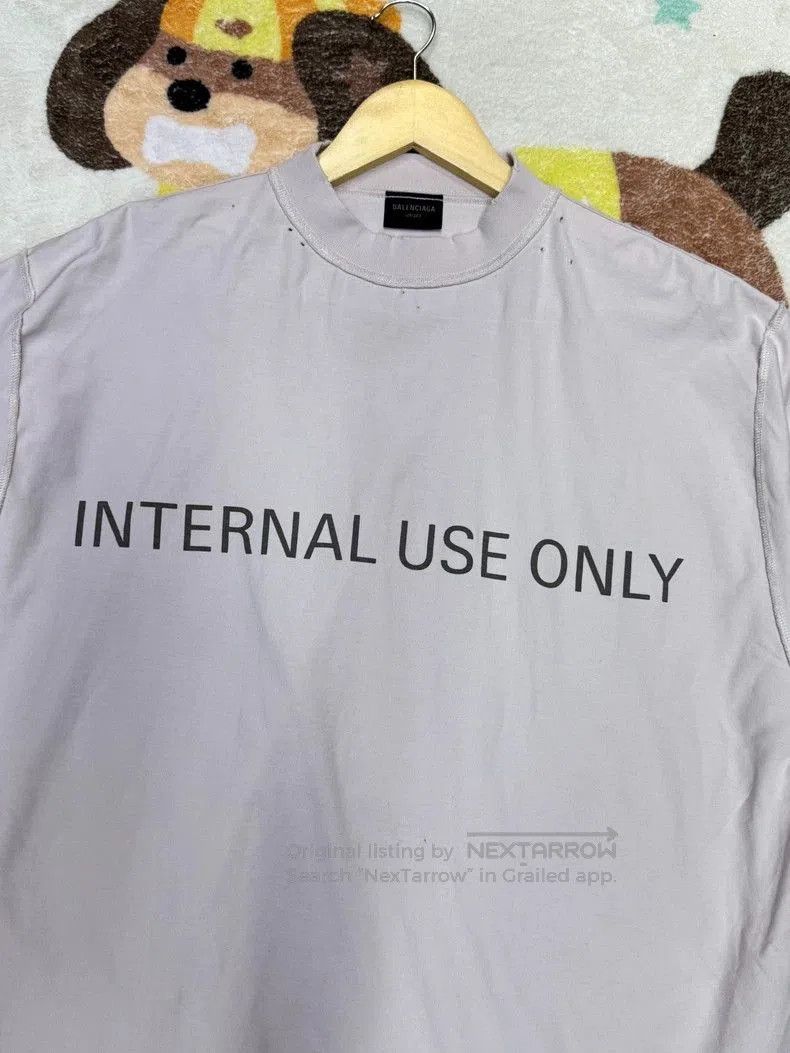 Balenciaga Balenciaga Oversized Letter Print T-shirt. Size US XXL / EU 58 / 5 - 4 Thumbnail