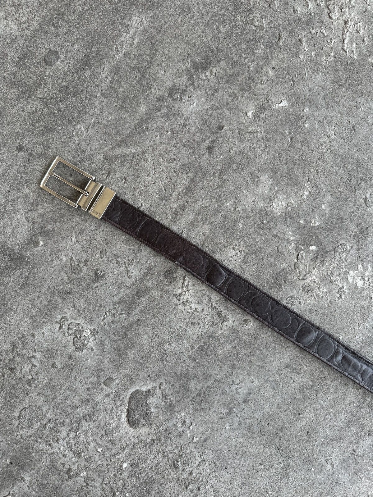 Coach Coach Monogram Genuine Leather Belt Size ONE SIZE - 8 Thumbnail