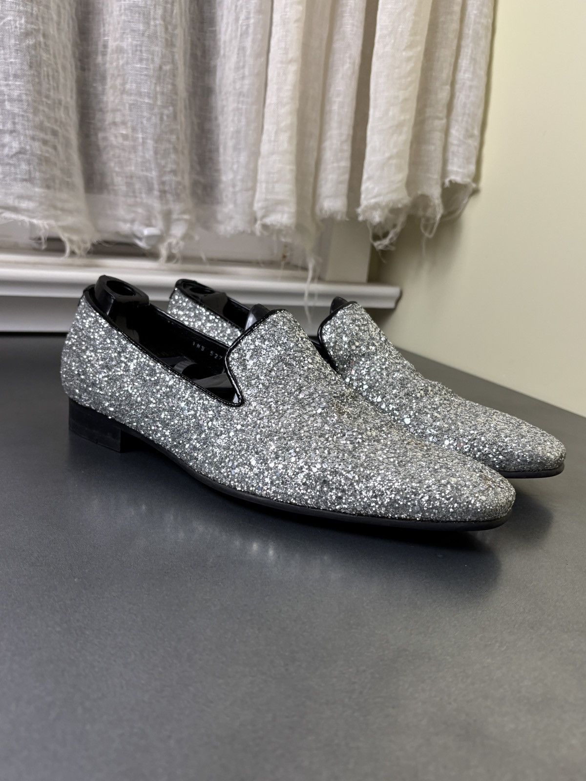 Vintage Vintage Sparkle Loafers Glitter Size US 10 / EU 43 - 1 Thumbnail