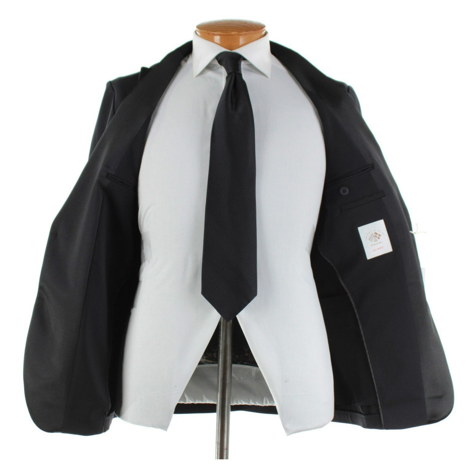 Other Fradi NWT Nylon Blend Dinner Jacket Size 46 (36 US) In Solid Size 36R - 7 Thumbnail