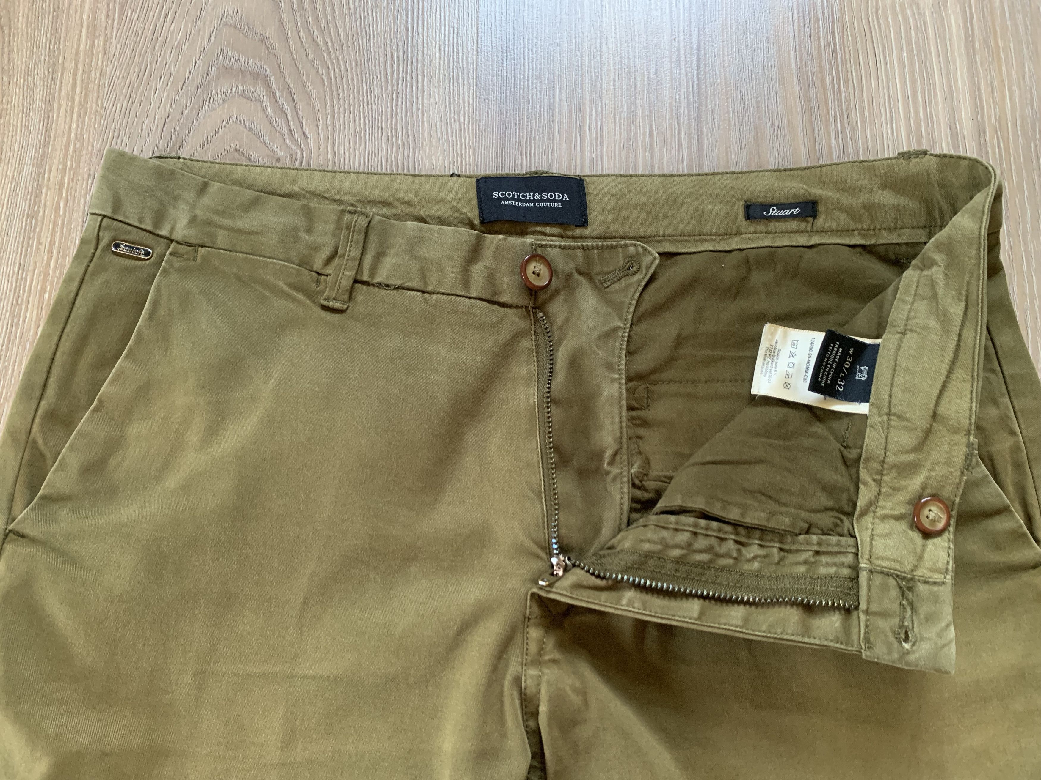 Scotch & Soda Scotch & Soda Stuart Casual Khaki Chino Pants Size US 30 / EU 46 - 5 Thumbnail