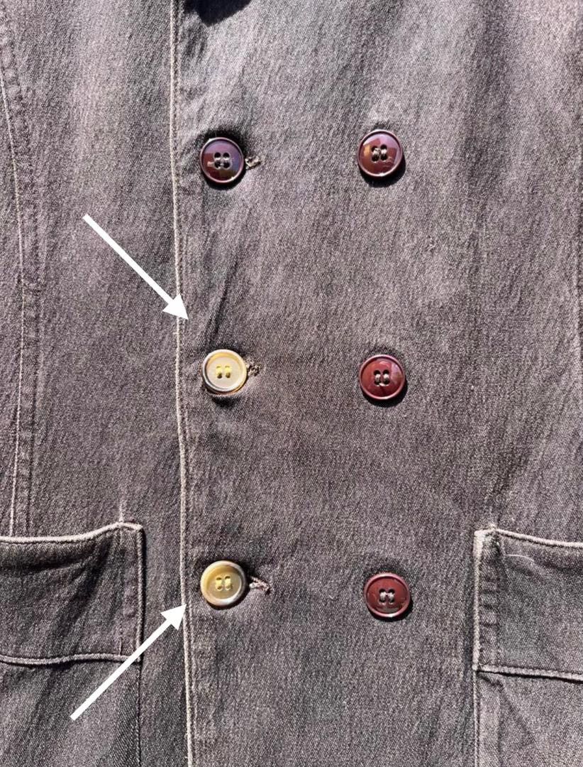 Zucca 🔥Accept Binding Offer🔥 Disstressed Zucca Travail Jacket Size US S / EU 44-46 / 1 - 15 Thumbnail