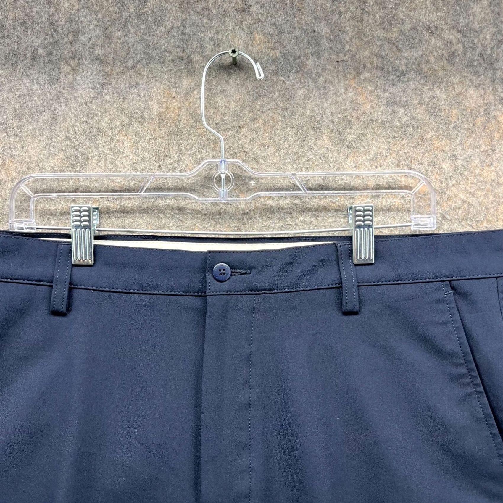 Footjoy FootJoy Shorts Mens 36 Blue Navy Chino Pleated Stretch Golf Golfer Athletic Shirt Size US 36 / EU 52 - 6 Thumbnail