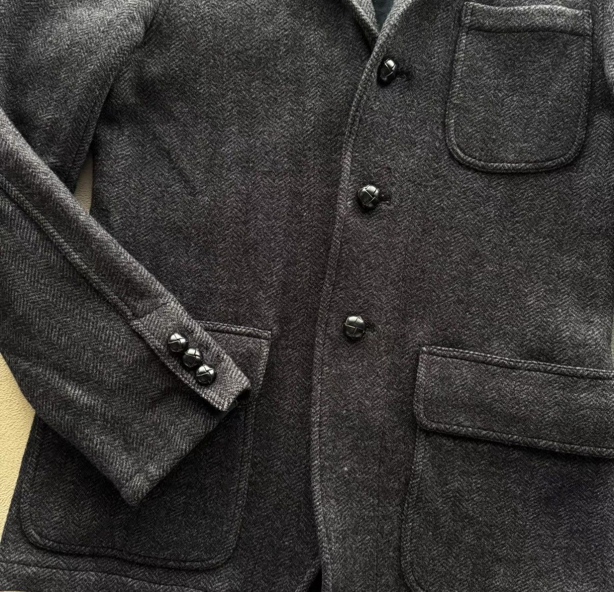 Polo Ralph Lauren Ralph Lauren Polo Knit Wool Blazer K22 Size US L / EU 52-54 / 3 - 7 Thumbnail