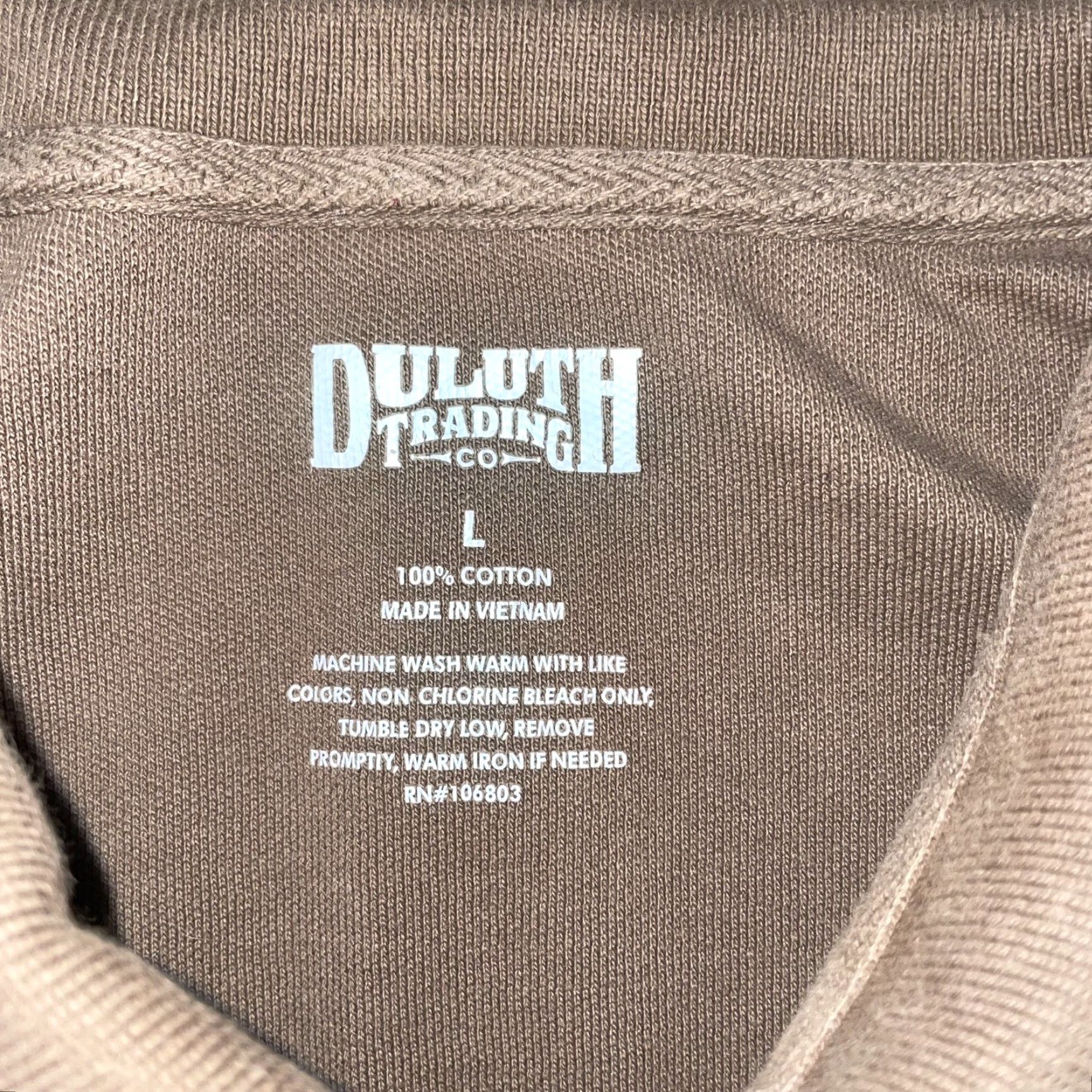 Vintage Duluth Trading Co. Brown Pocket Tee Half Button Up Men’s L Shirt Short Sleeve Pocket Tee Button-Up Mens L Brown Size US L / EU 52-54 / 3 - 2 Thumbnail