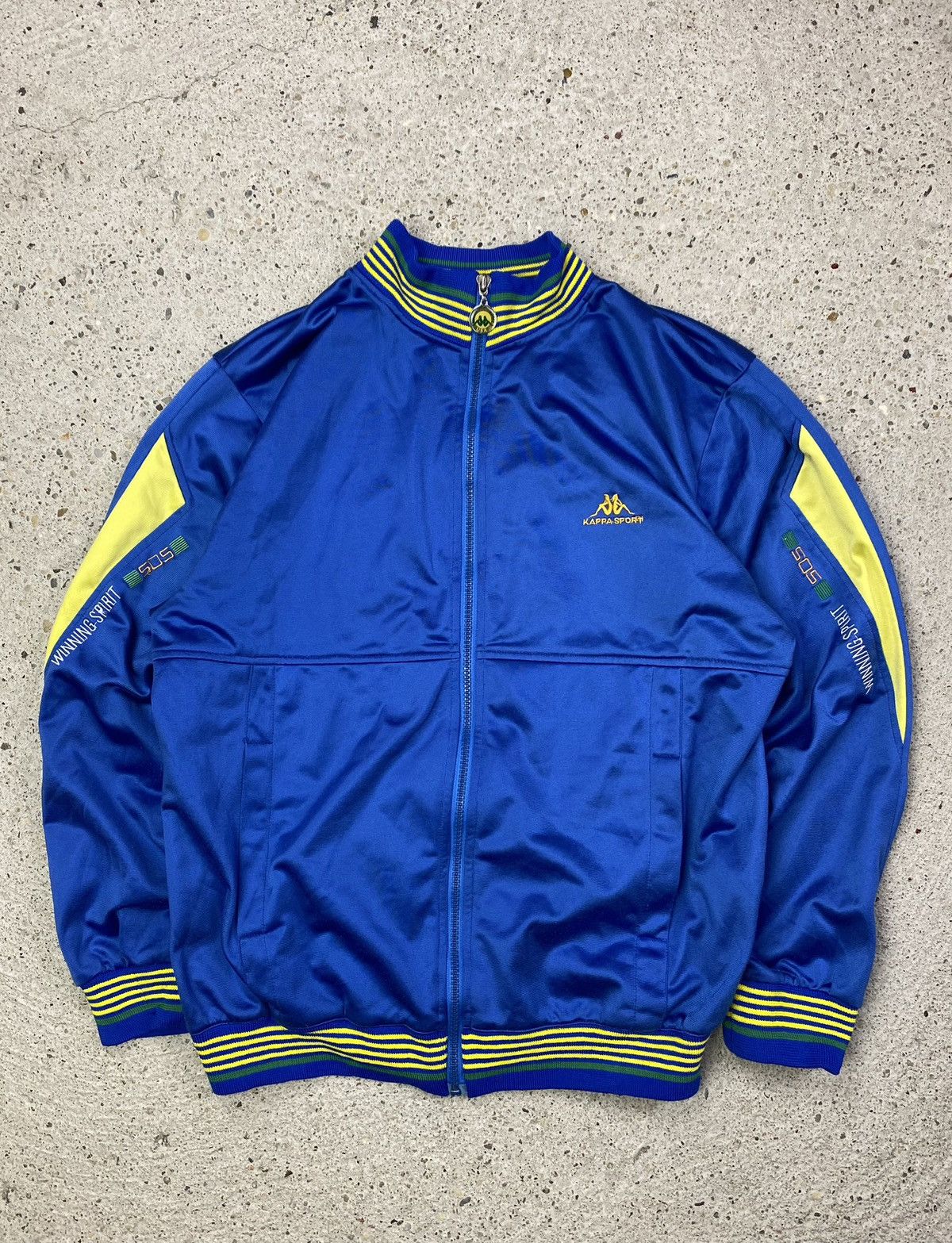 Kappa Kappa vintage trackjacket usa brasil sweatshirt sos Size US M / EU 48-50 / 2 - 1 Thumbnail