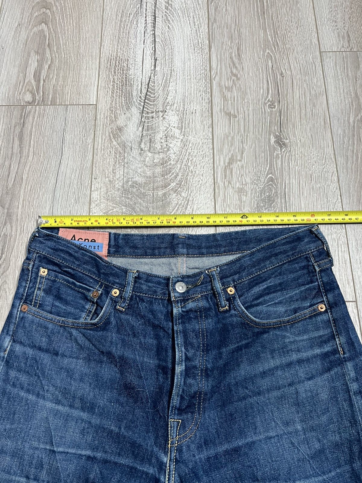 Acne Studios Acne Studios Bla Konst Jeans Size 33x34 Straight Denim Pants Size US 33 - 11 Thumbnail