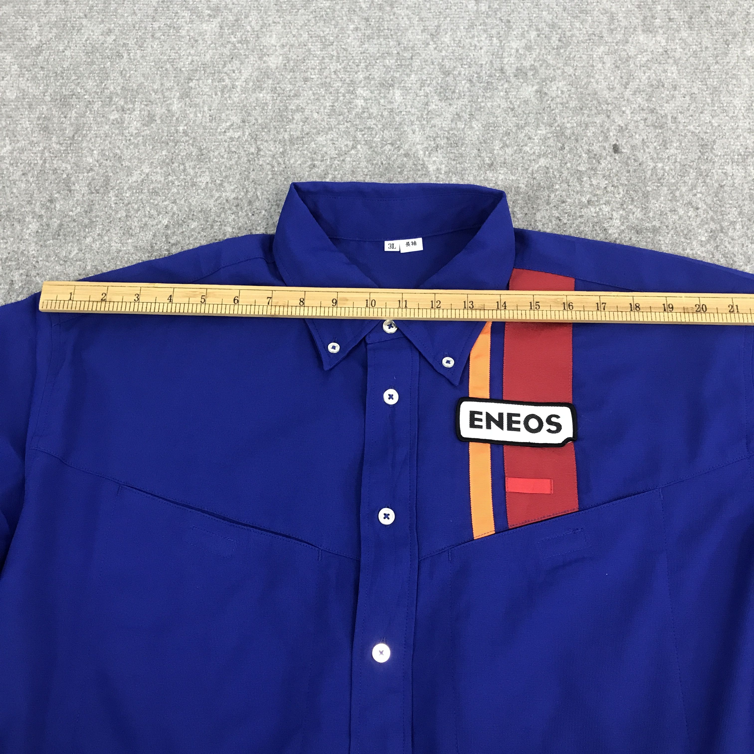 Other Rare ENEOS Worker Button Up Shirt Size US XL / EU 56 / 4 - 5 Thumbnail