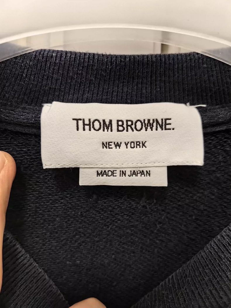 Thom Browne Thom Browne Blue hoodie Size M / US 6-8 / IT 42-44 - 3 Thumbnail