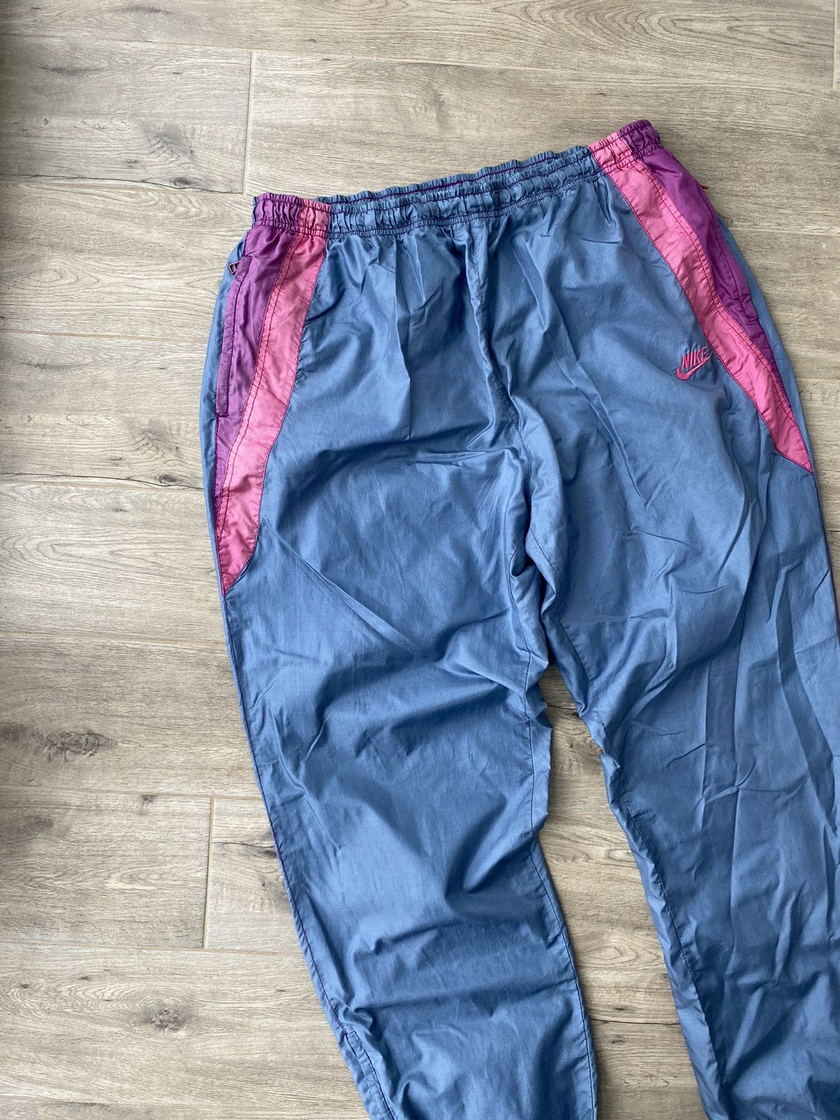 Nike 90’ Vintage Nike Nylon Sweatpants Size US 36 / EU 52 - 3 Thumbnail