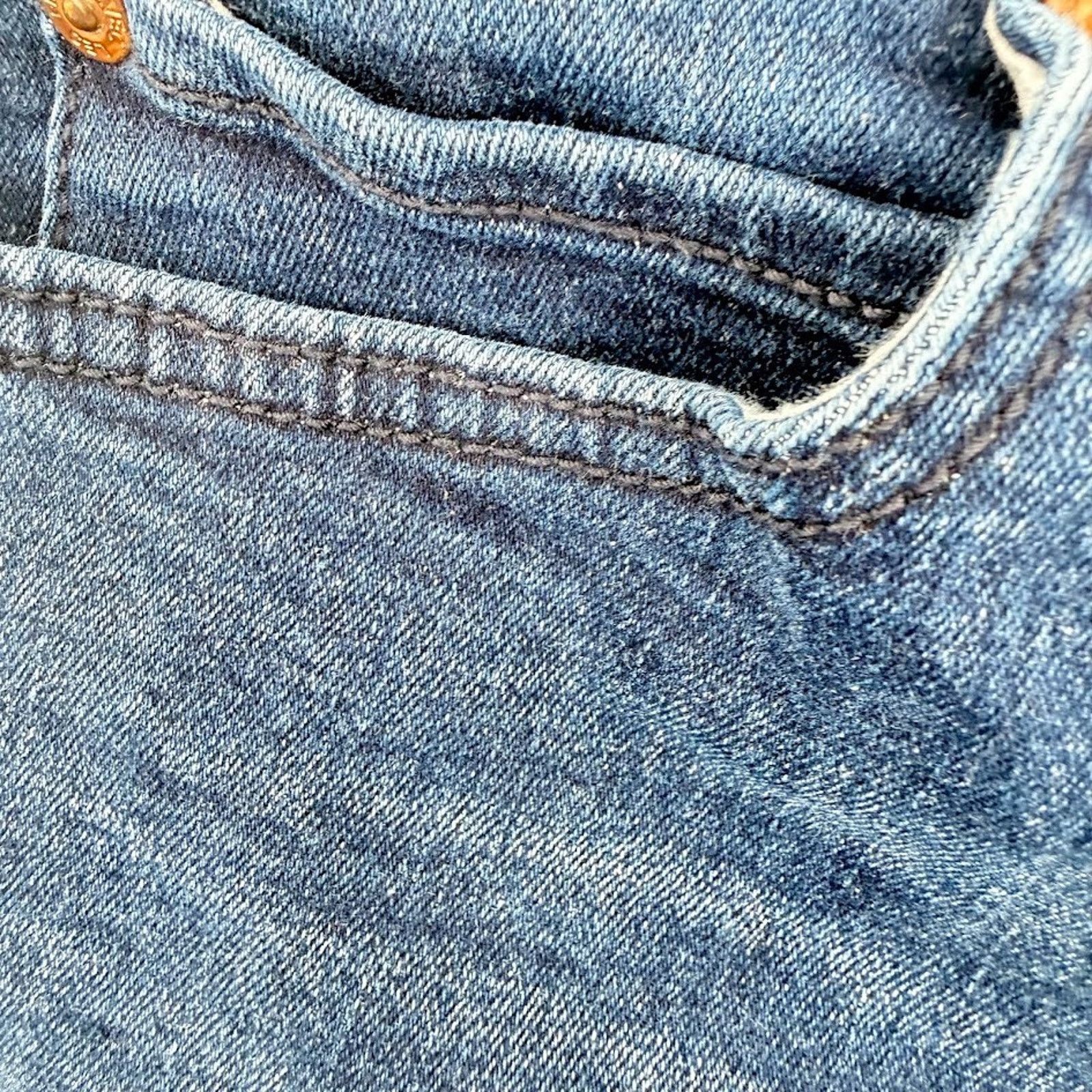 AVEC LES FILLES Avec Les Filles Jeans Womens 27 Skinny Fit Blue Denim Size 27" / US 4 / IT 40 - 8 Thumbnail