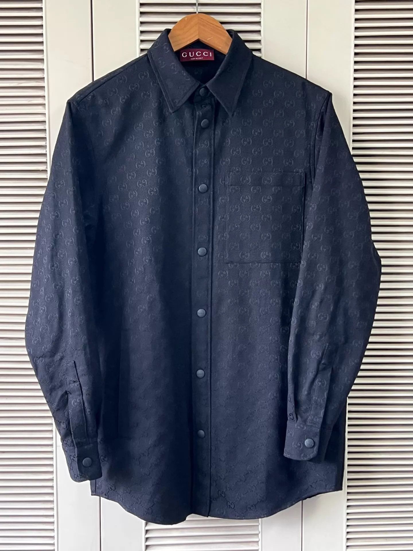 Gucci Patterned Long-Sleeve Button-Up Shirt Size US XS / EU 42 / 0 - 1 Thumbnail
