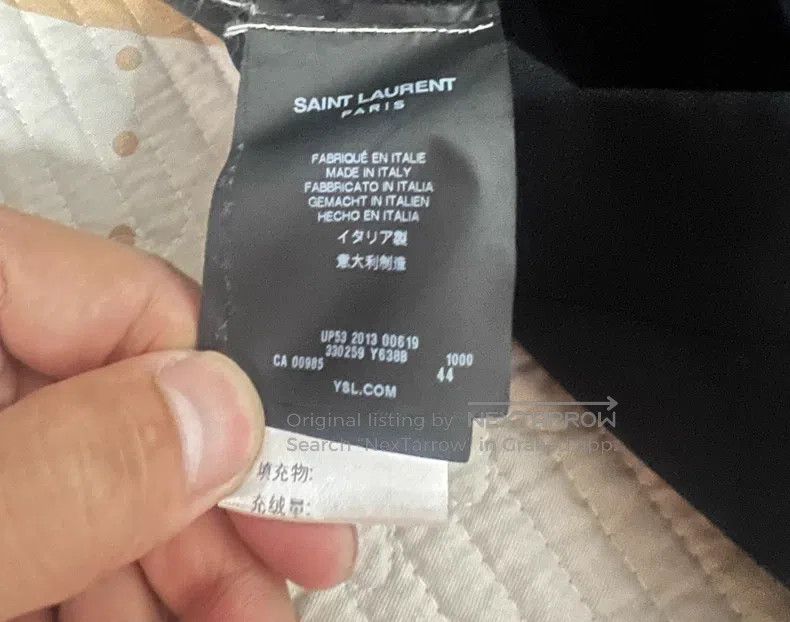 Saint Laurent Paris Saint Laurent Paris Slacks Size US 28 / EU 44 - 3 Thumbnail