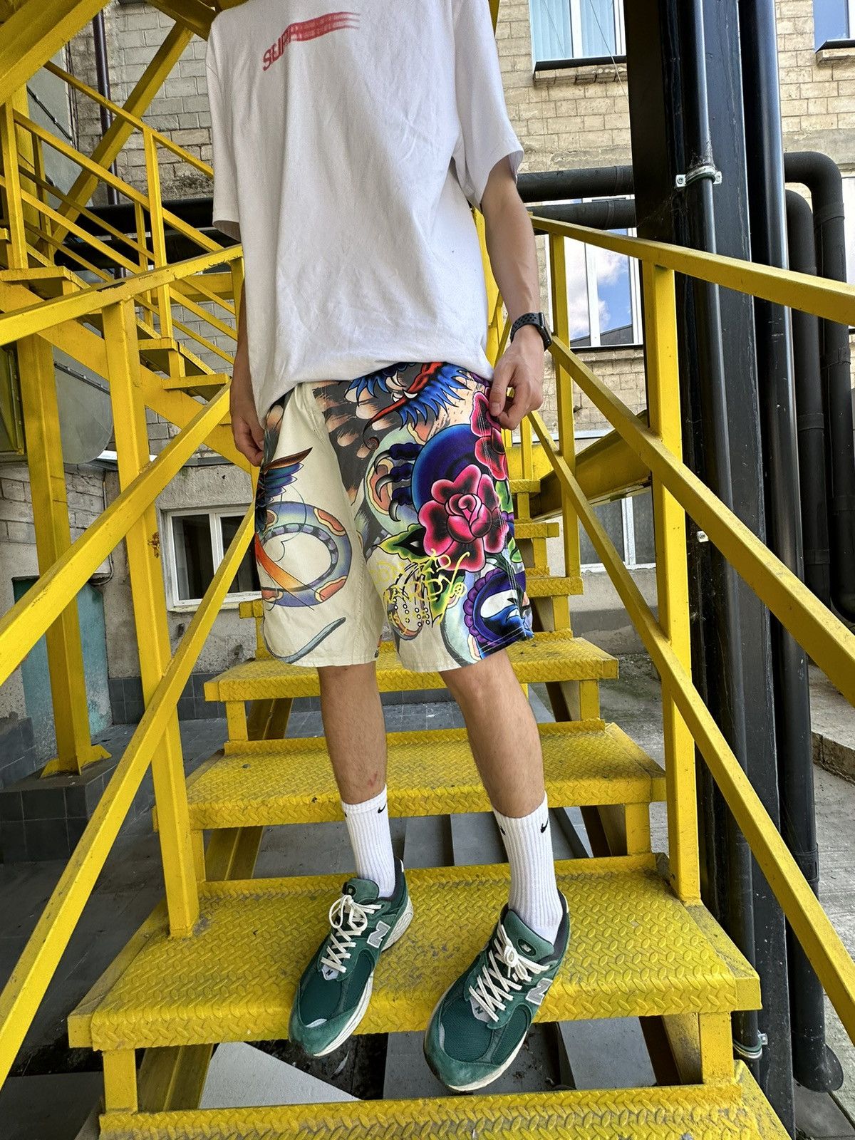 Ed Hardy Vintage Ed Hardy Shorts Size US 32 / EU 48 - 1 Thumbnail