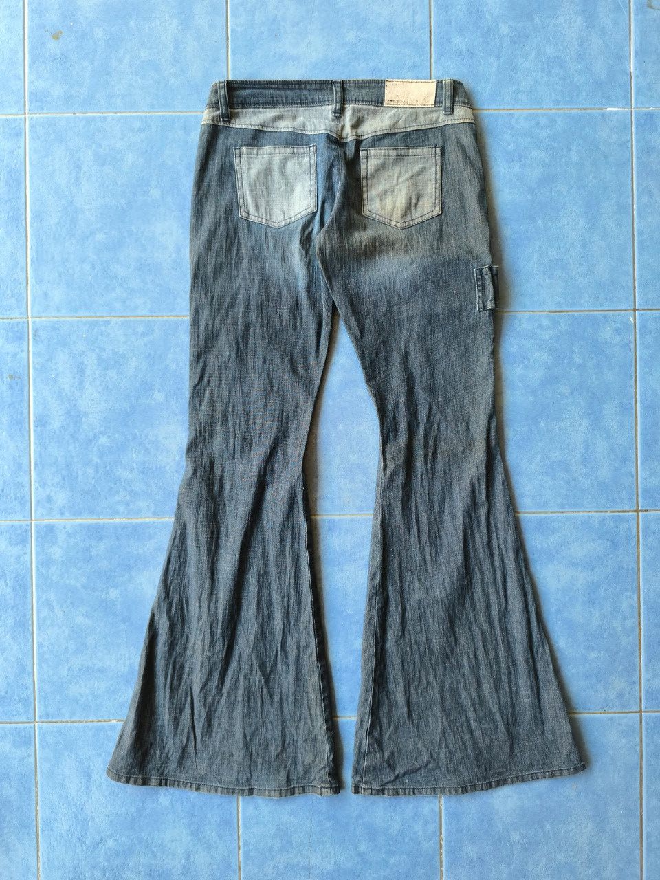 If Six Was Nine LB-03 Japanese Brand Flared Jeans Size US 29 - 2 Thumbnail