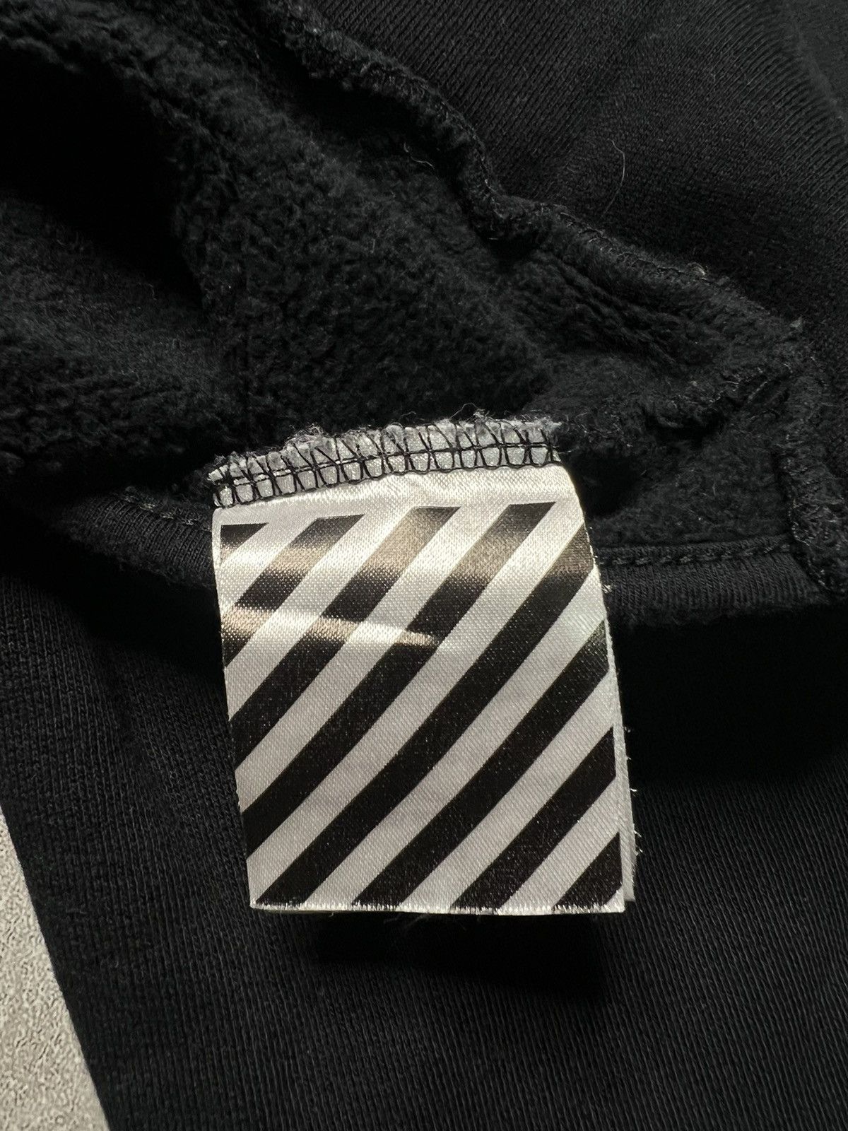 Off-White Off-White Chest print Oversized Backless Sweatshirr Size XS / US 0-2 / IT 36-38 - 8 Thumbnail