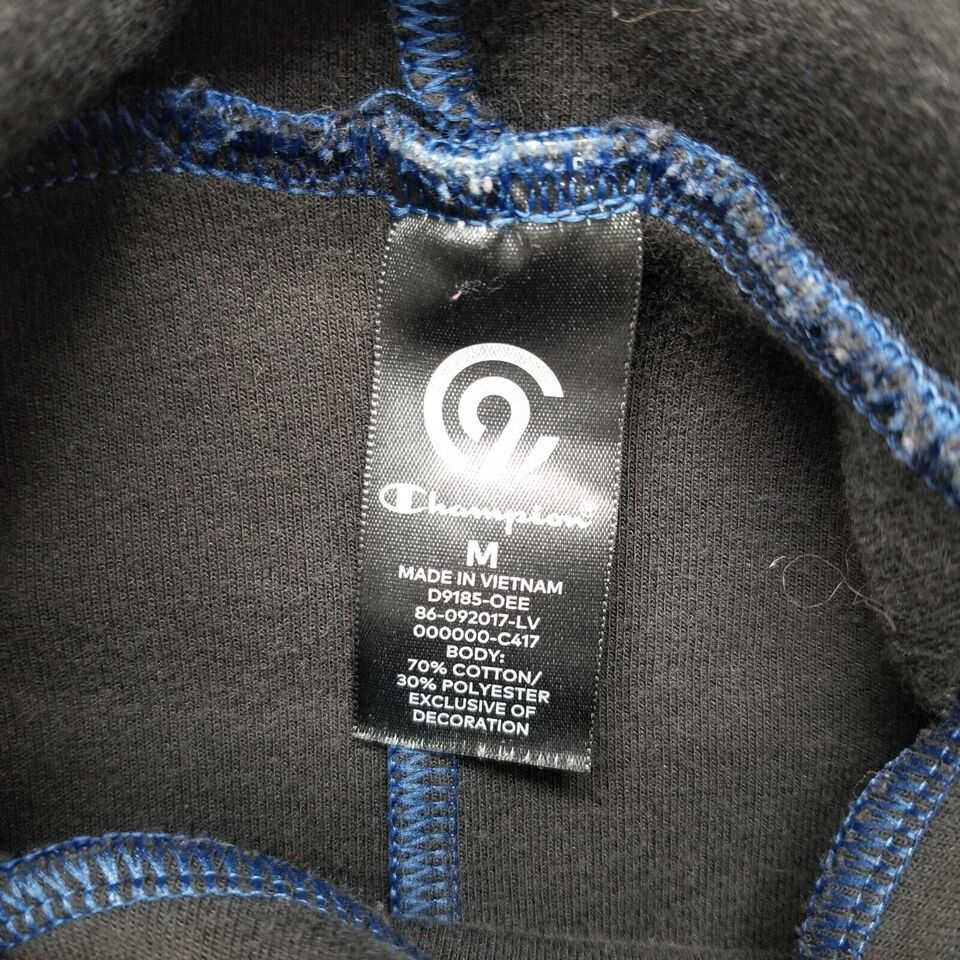Champion Champion Jacket Womens Medium Blue Pocket Pullover High Neck Size M / US 6-8 / IT 42-44 - 9 Thumbnail