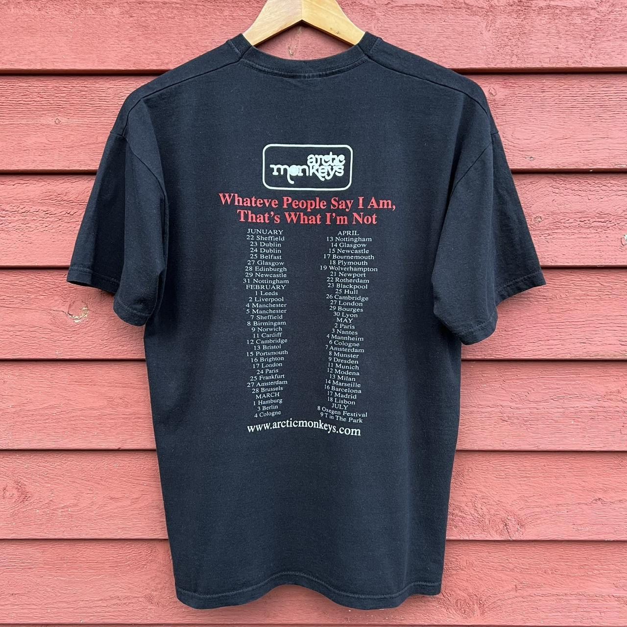 Band Tees Arctic Monkeys 2006 Tour T-Shirt Size US M / EU 48-50 / 2 - 3 Thumbnail