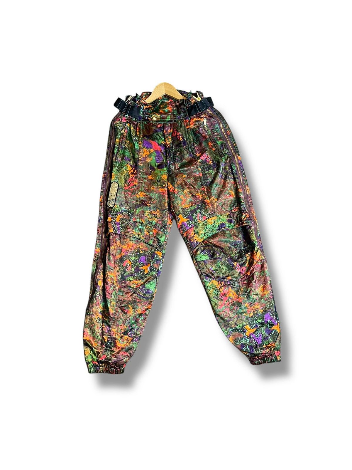Ellesse × Vintage Vintage 90’s Ellesse + Chilout Bib Ski Pants (26) Size US 32 / EU 48 - 1 Thumbnail