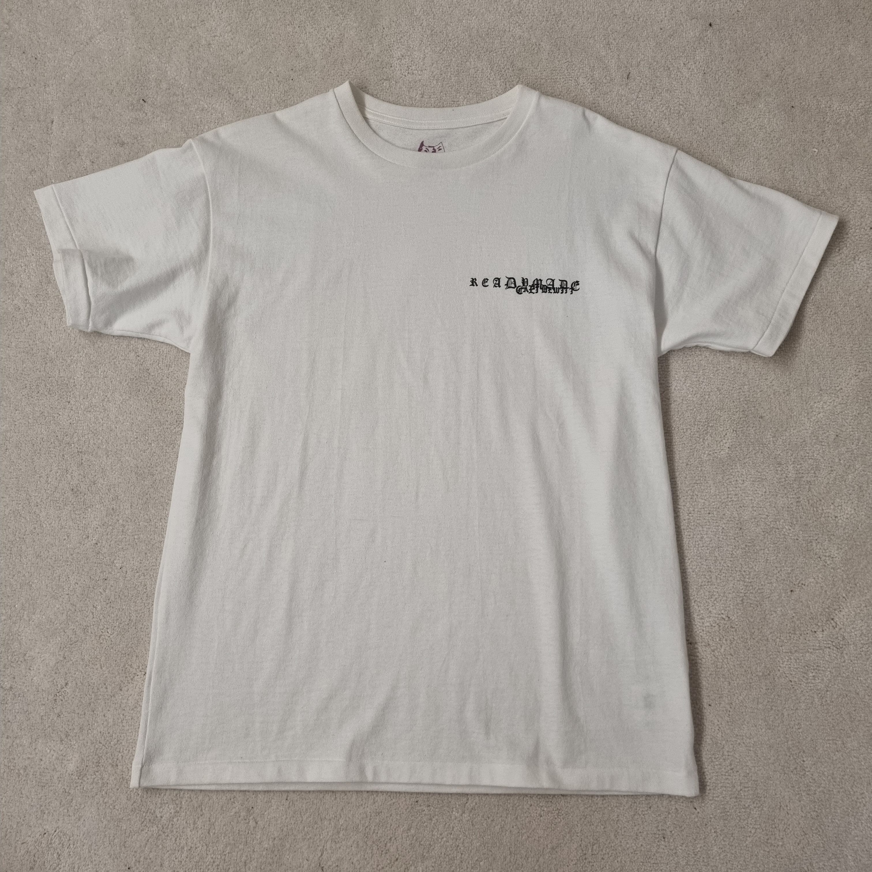 READYMADE Readymade Logo White Tshirt Small New Size US S / EU 44-46 / 1 - 2 Thumbnail