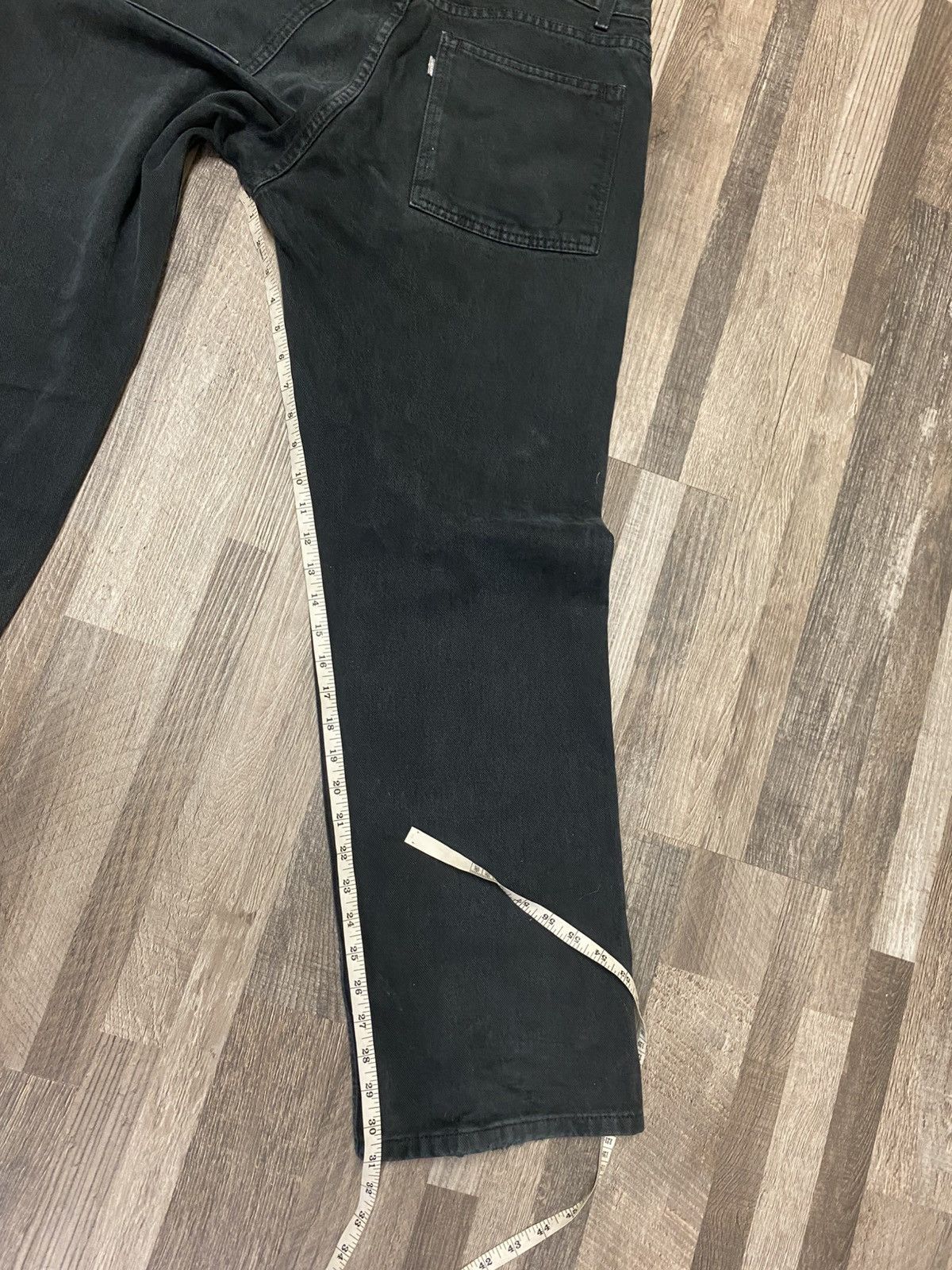 Levi's Vintage 90’s Black Levi’s Sliver Tab Baggy Denim Jeans Y2K Size US 32 / EU 48 - 11 Thumbnail