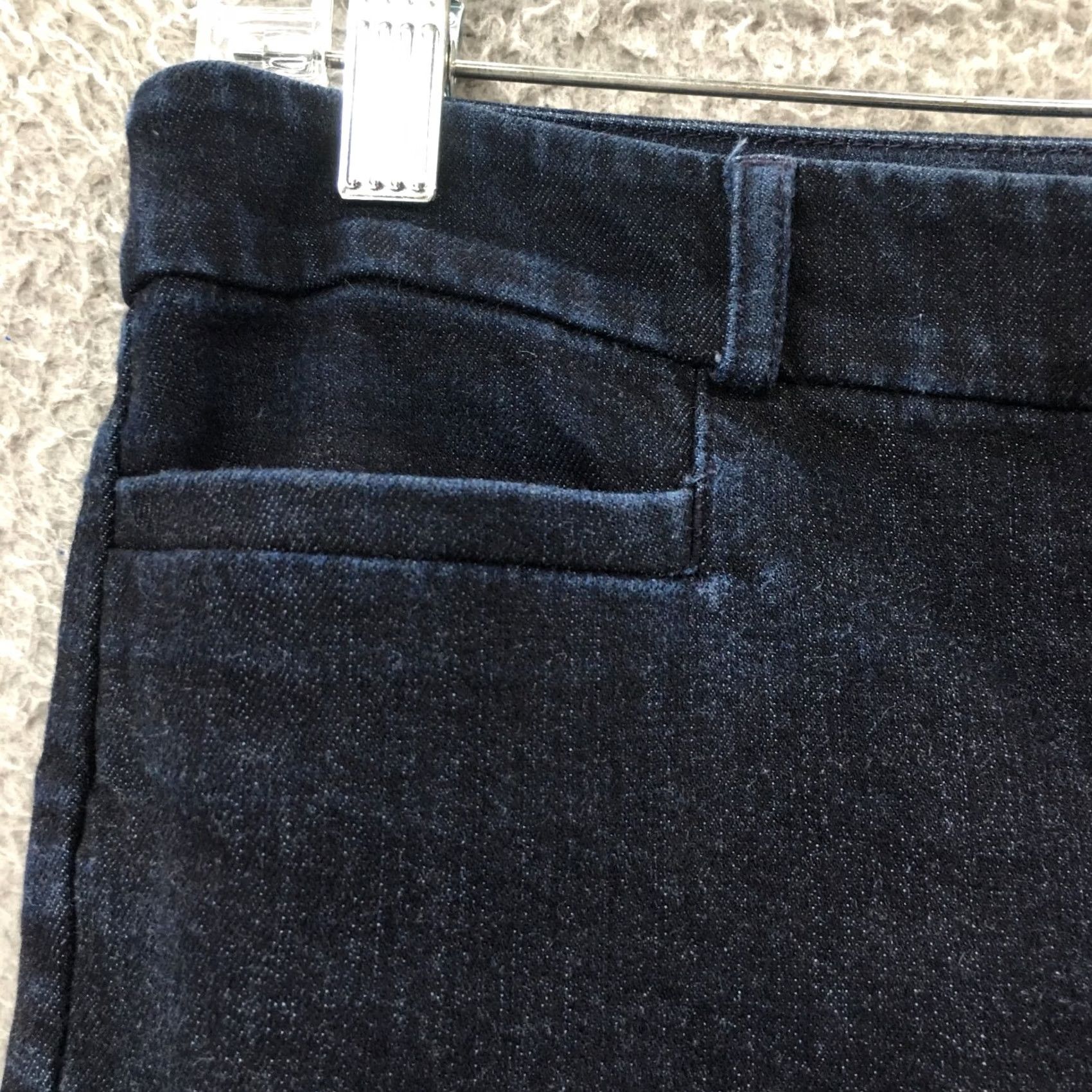 Banana Republic Banana Republic Sloan Cropped Jeans Womens 8 Blue Dark Wash Denim Cotton Blend Jeans Regular Womens 8 Blue Dark Wash Denim Cotton Blend Size 30" / US 8 / IT 44 - 4 Thumbnail