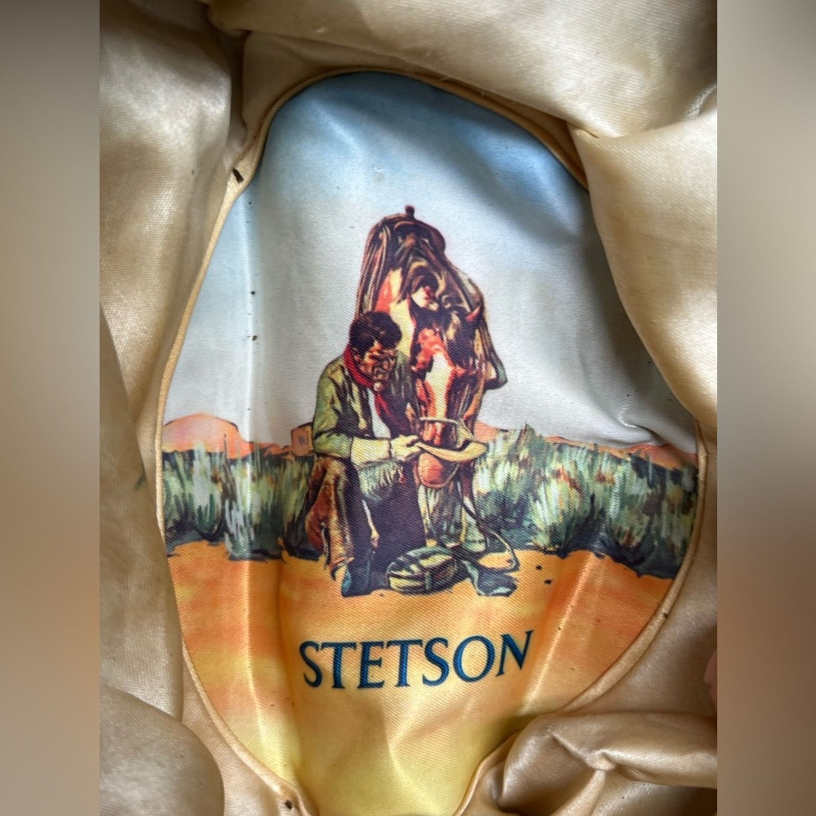 Stetson Vintage Stetson 4X Beaver?? Western Cowboy Hat Size 7 Brown Size ONE SIZE - 9 Thumbnail
