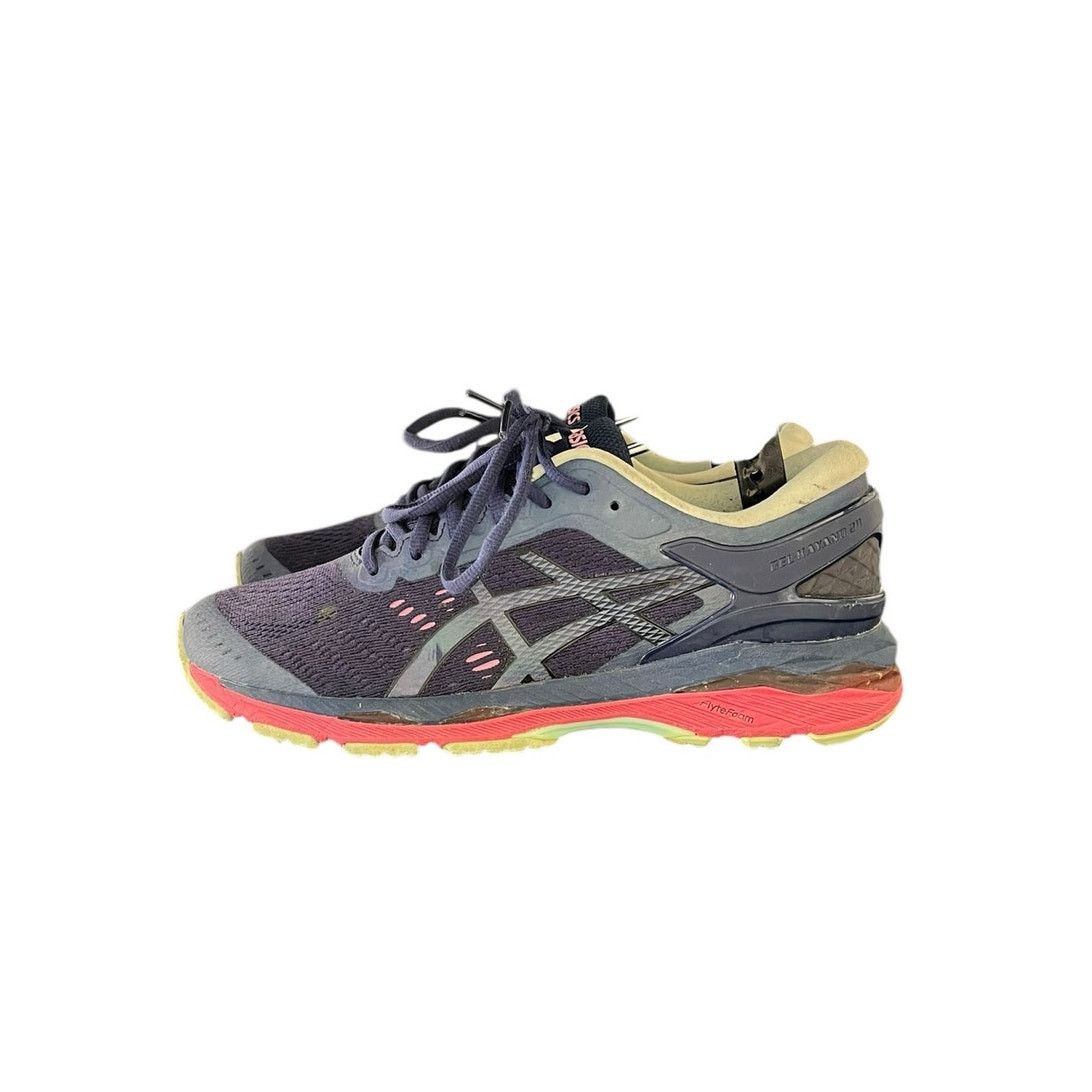 Asics Asics Gel-Kayano 24 Running Shoes Blue Orange Size 8.5 Size US 8.5 / IT 38.5 - 2 Thumbnail