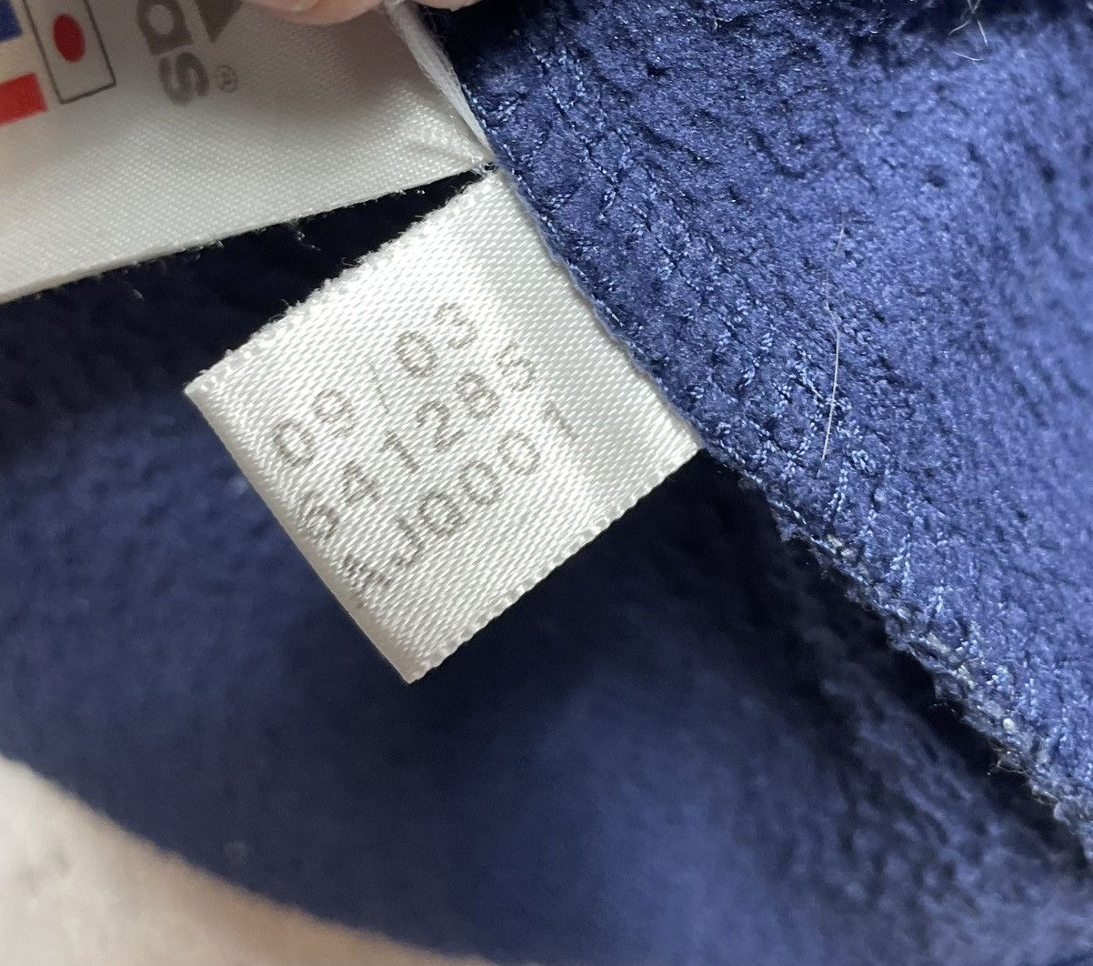 Adidas Vintage Fleece Sweatshirt 1/4 Adidas France National Team Size US M / EU 48-50 / 2 - 16 Thumbnail