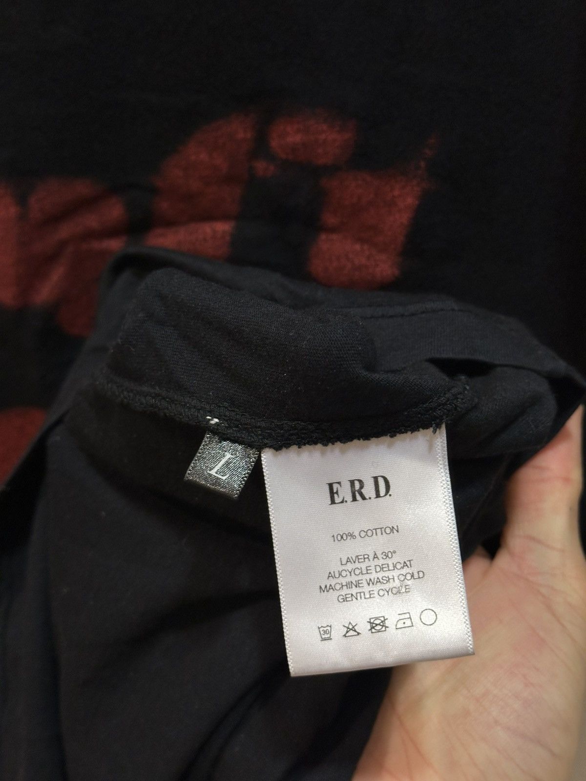 Enfants Riches Deprimes ERD SS17 Soft Places Thrashed Tee L Size US L / EU 52-54 / 3 - 7 Thumbnail