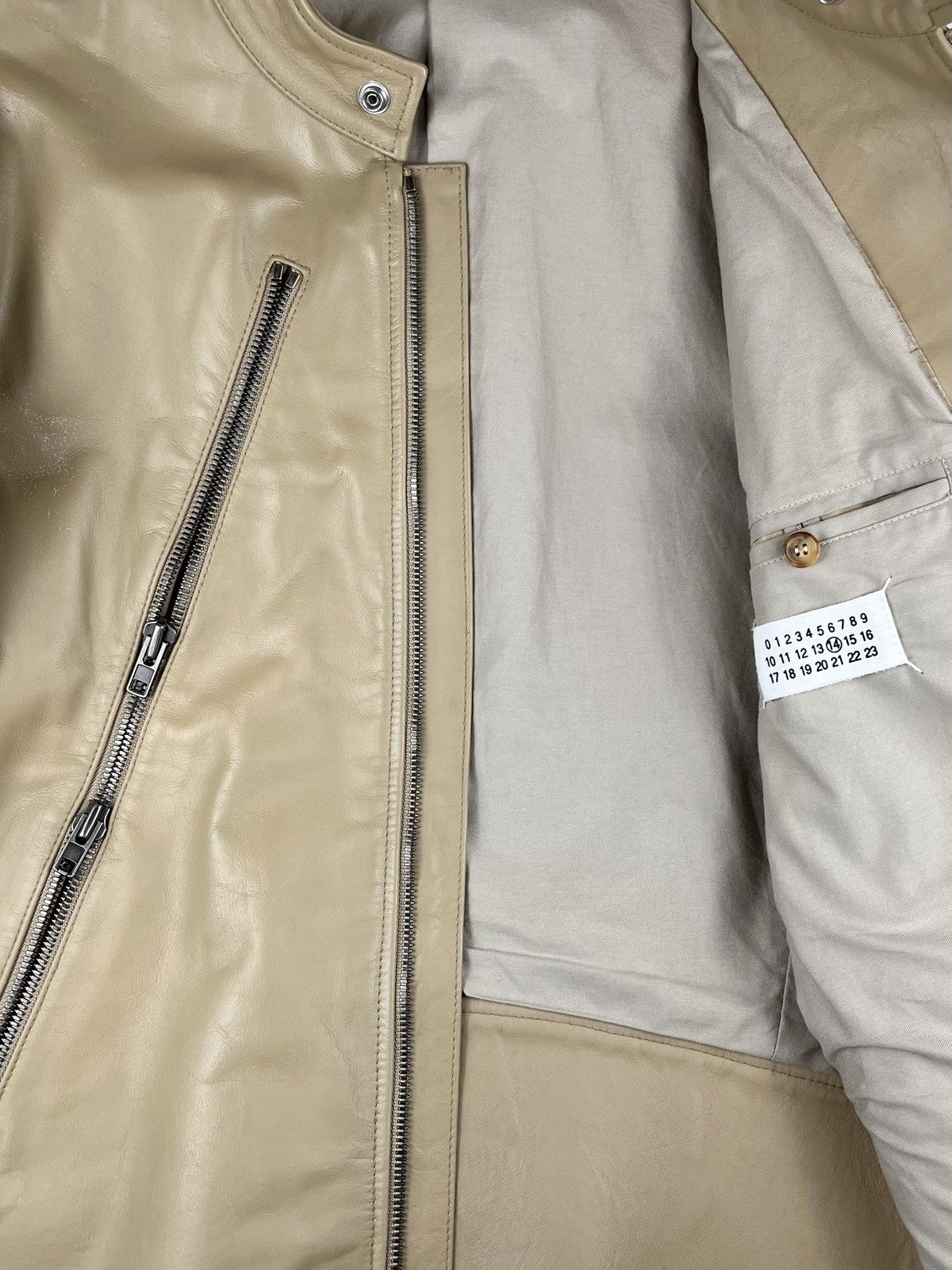 Maison Margiela AW09 Maison Margiela Five Zip Leather Jacket Size US M / EU 48-50 / 2 - 3 Thumbnail