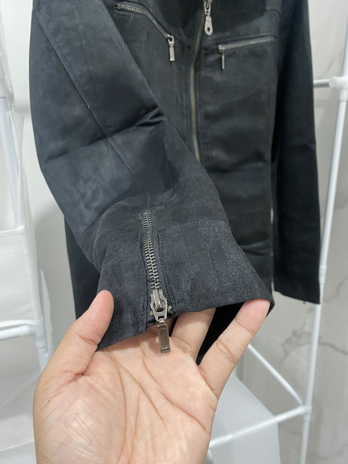 Japanese Brand Splendid japanese biker suede vkei grunge ifsixwasnine lgb Size US L / EU 52-54 / 3 - 7 Thumbnail