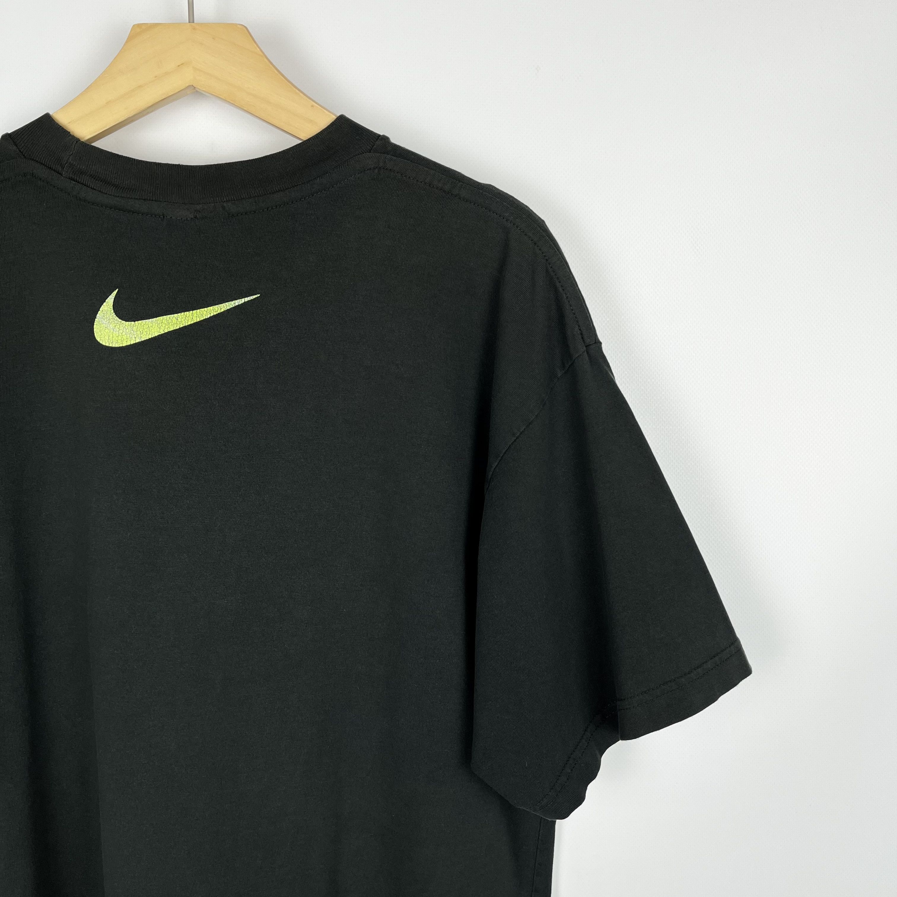 Nike Vintage Nike Iconic Acid Big Logo T Shirt 90’s Size US L / EU 52-54 / 3 - 19 Thumbnail