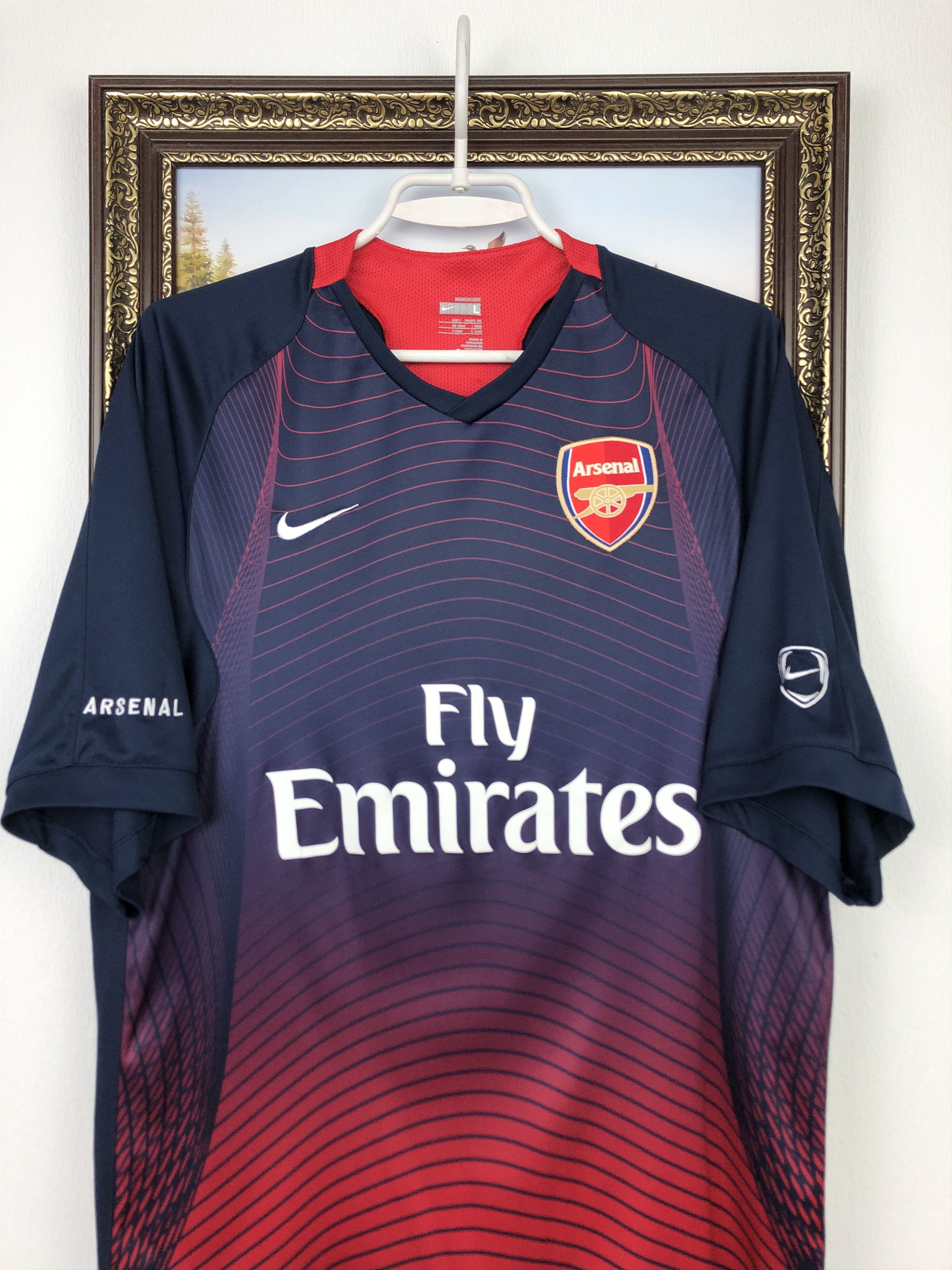 Nike Vintage Arsenal Football Shirt Soccer Jersey Train Tee Hype Size US L / EU 52-54 / 3 - 2 Thumbnail