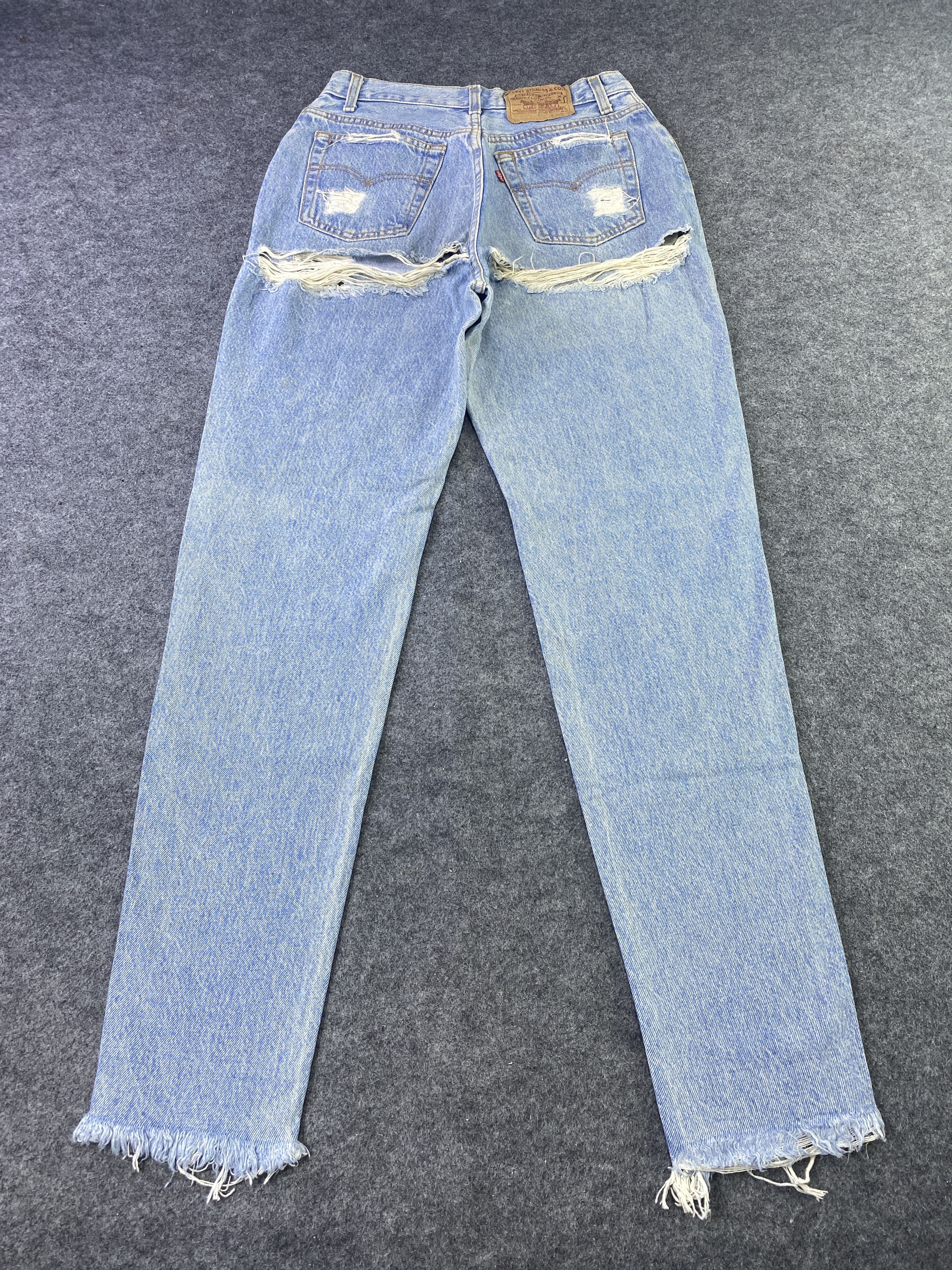 Levi's Vintage Levi's Distress Jeans - J914 Size 29" - 4 Thumbnail