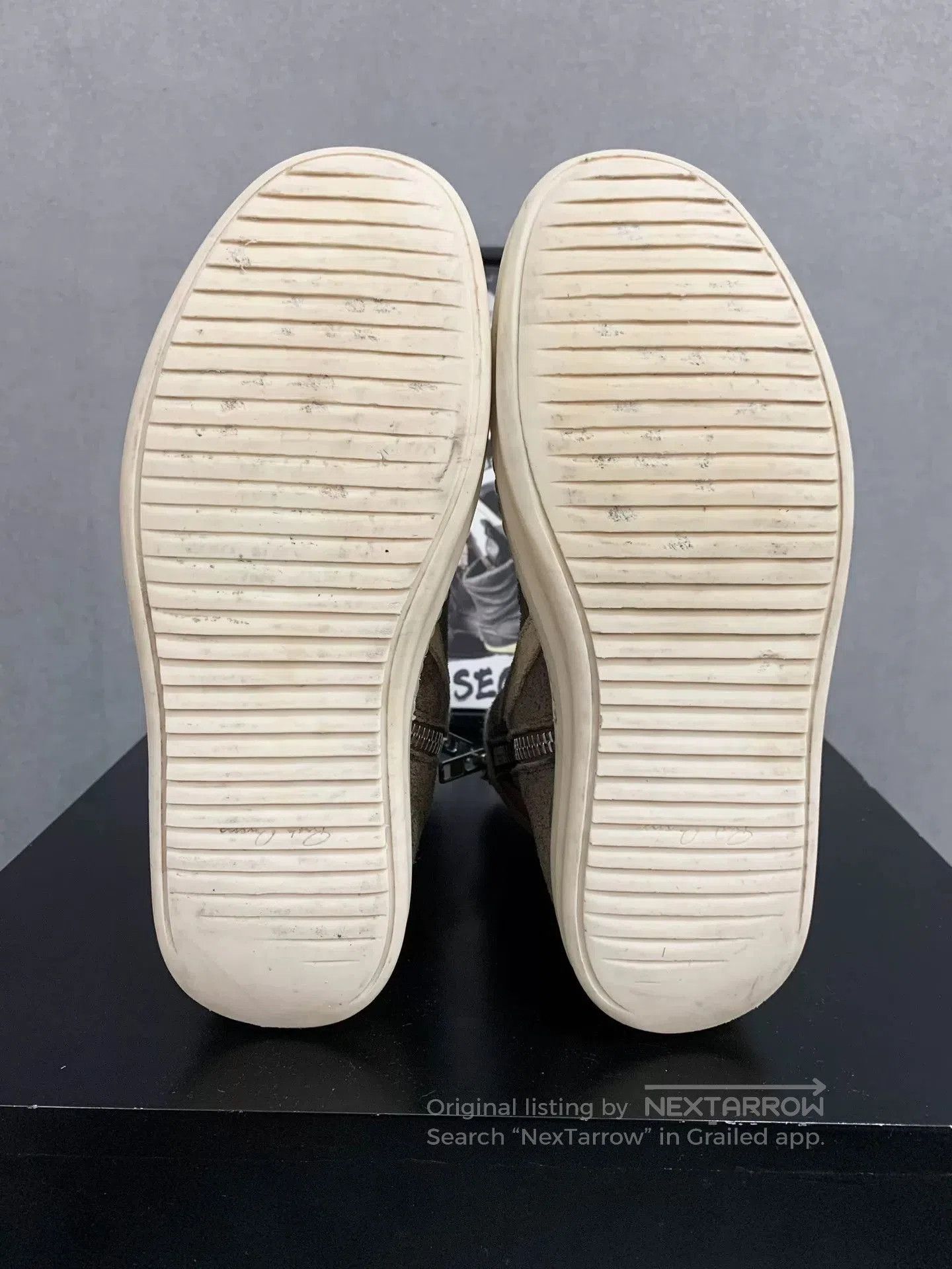 Rick Owens rick owens gray suede high. Size US 9 / EU 42 - 8 Thumbnail