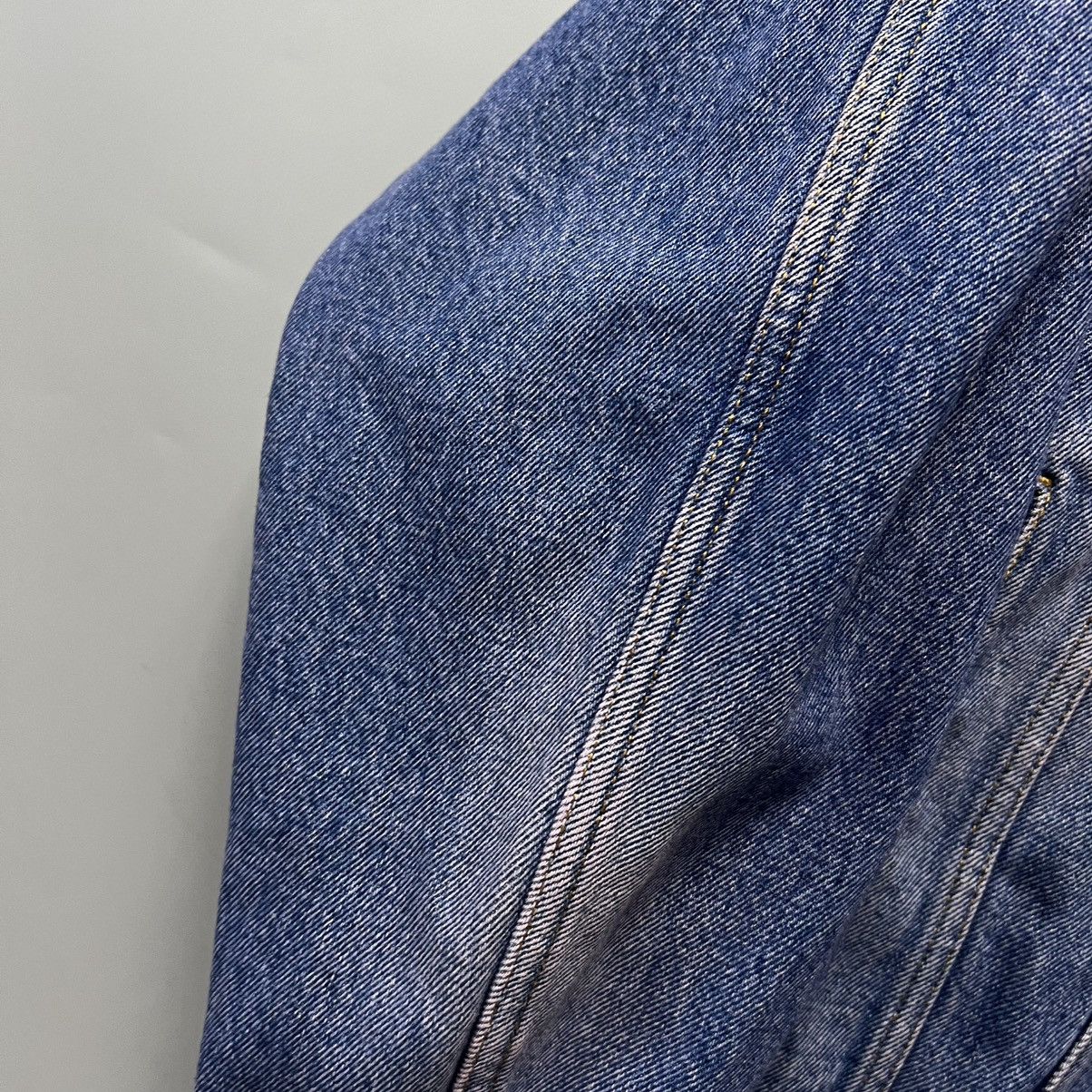 Palm Angels Palm Angels Vintage Denim Jacket With Bandana Motif Size US S / EU 44-46 / 1 - 14 Thumbnail