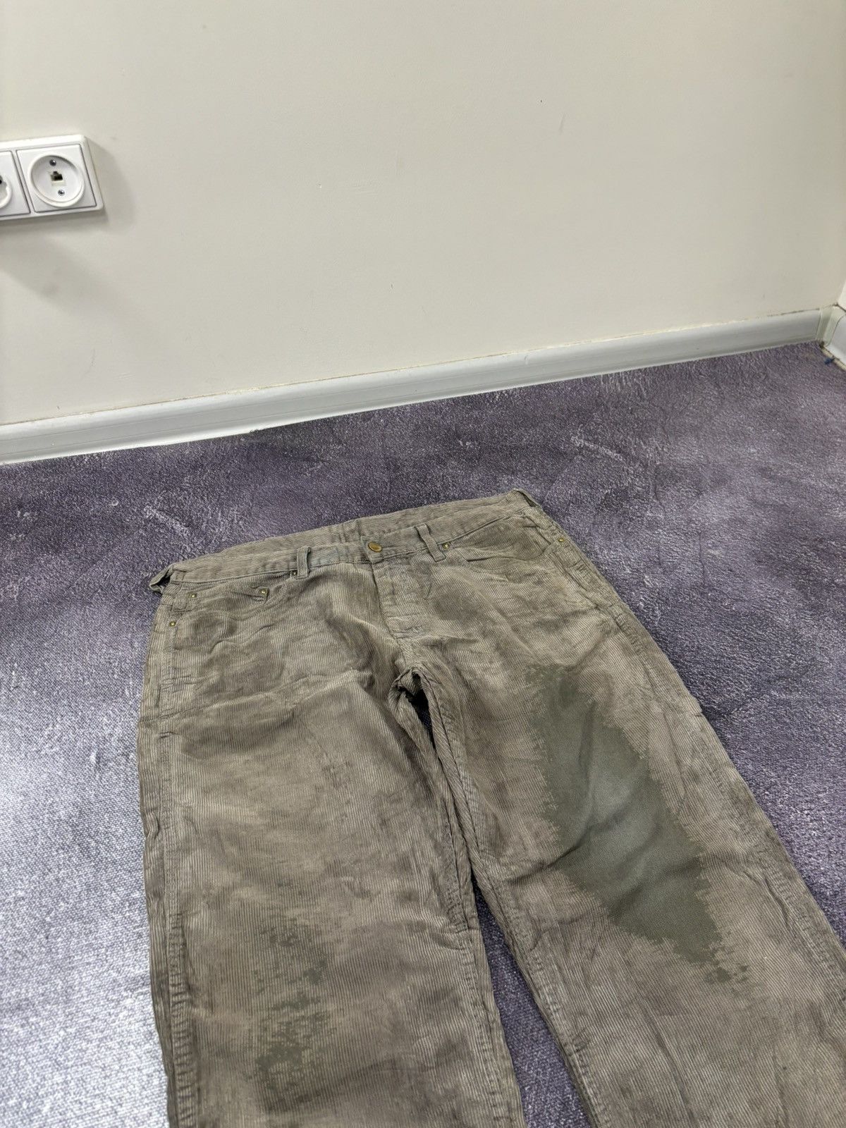 Carhartt Vintage Carhartt Corduroy USA Work Hype Baggy Western Pants Size US 32 / EU 48 - 11 Thumbnail
