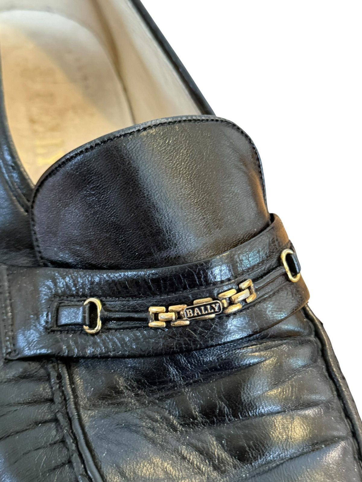 Bally Bally vintage leather loafers size 11 Size US 11 / EU 44 - 4 Thumbnail