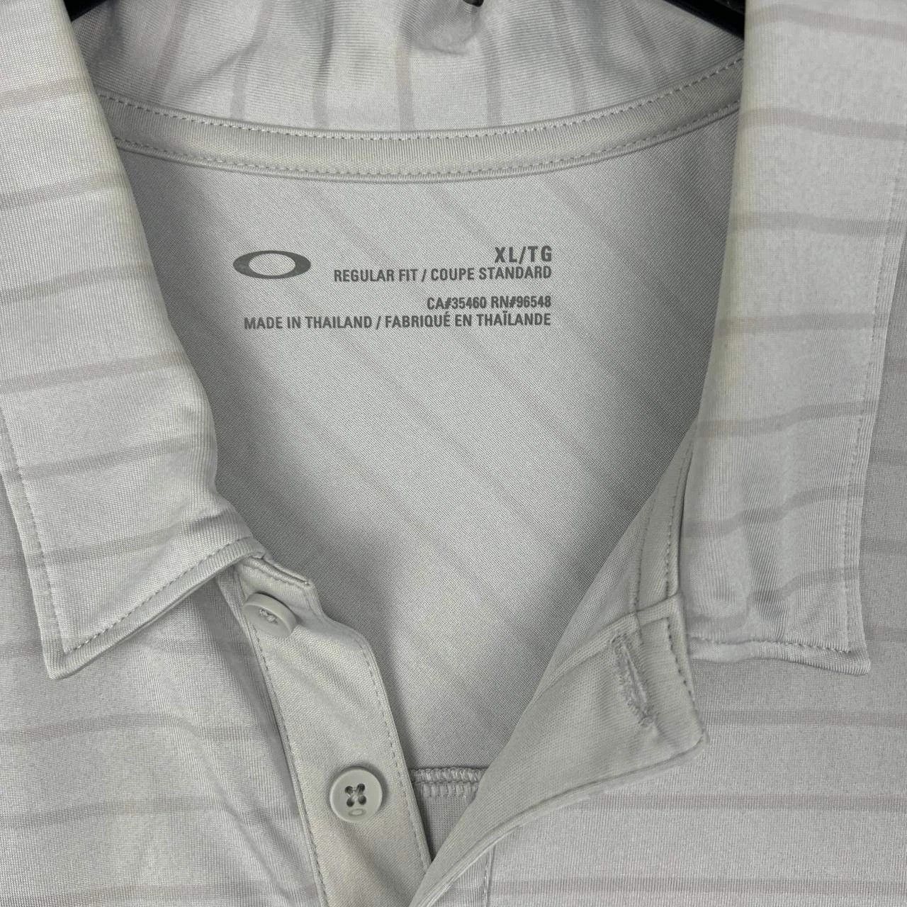 Oakley Oakley Golf Polo Shirt Men Striped Short Sleeve Collared XL Size US XL / EU 56 / 4 - 5 Thumbnail