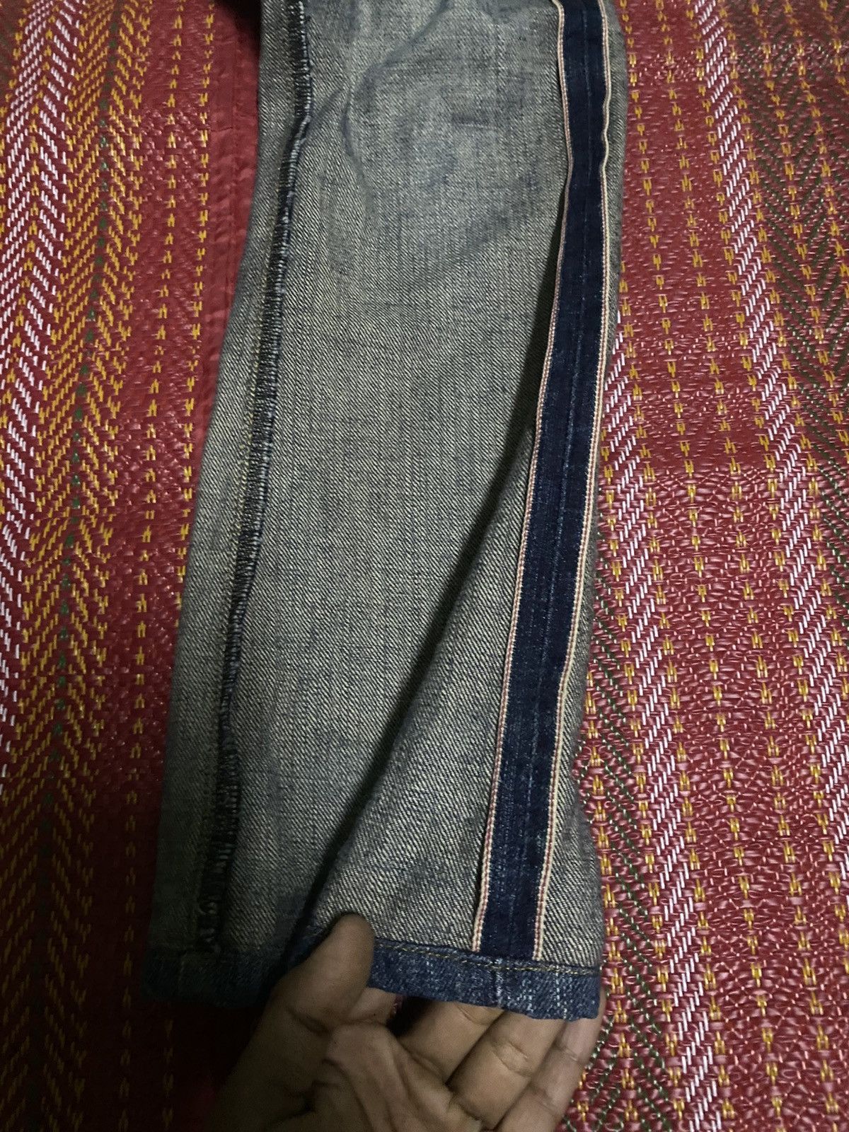 Edwin VINTAGE EDWIN 505 ORANGE TAB 90s Size US 28 / EU 44 - 2 Thumbnail