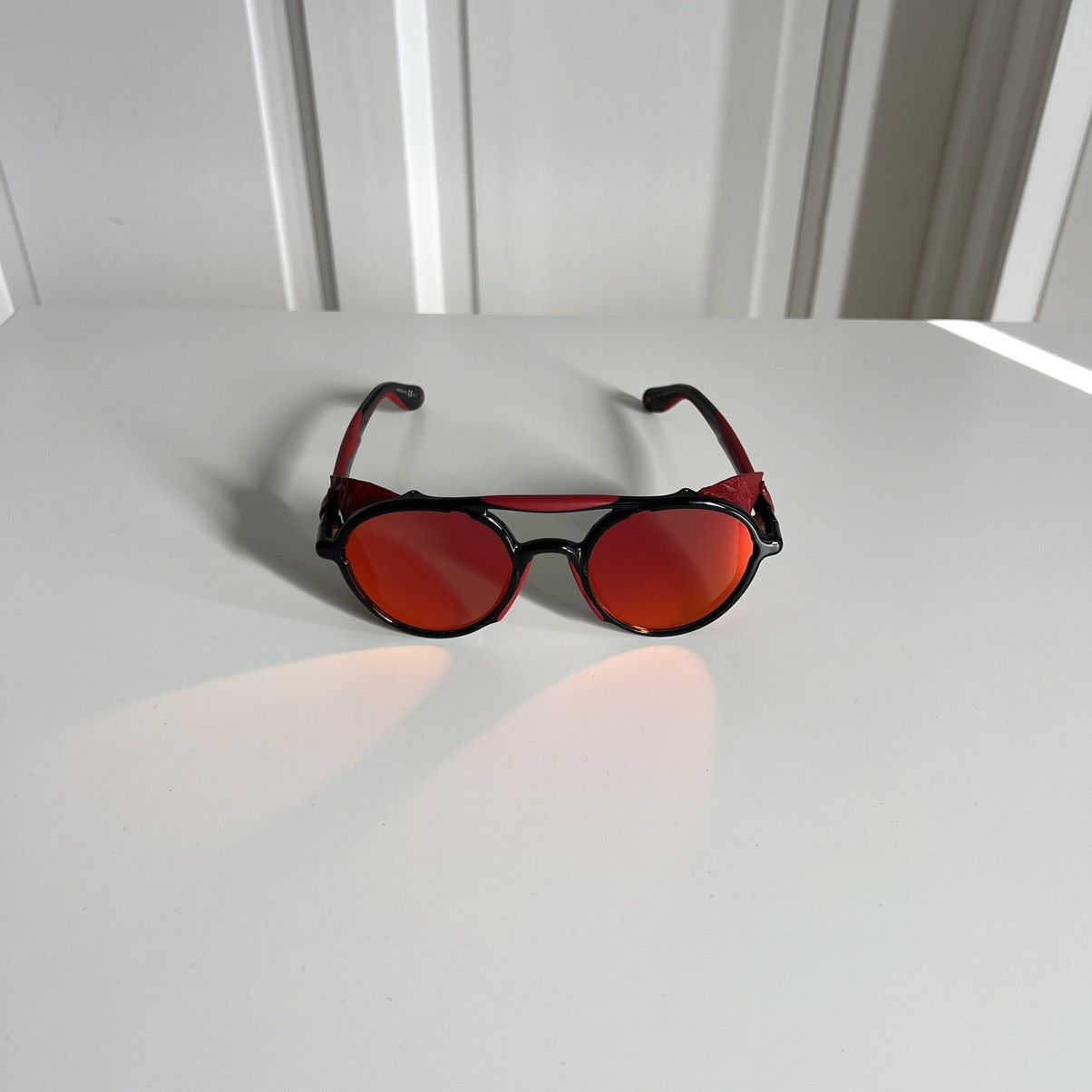 Givenchy Givenchy Leather Sunglasses Size ONE SIZE - 2 Thumbnail