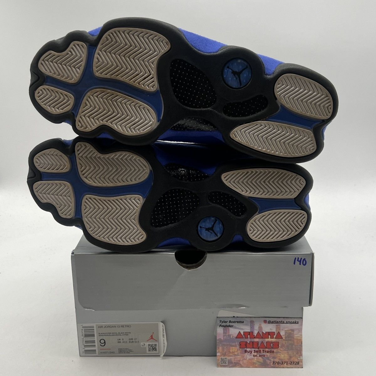 Jordan Brand Air Jordan 14 hyper royal Size US 9 / EU 42 - 8 Thumbnail