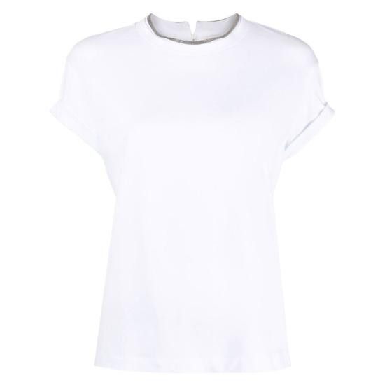 Tシャツ・カットソー BRUNELLO CUCINELLI Women Tops MG902FP100 C9738 GREEN Brunello Cucinelli BRUNELLO CUCINELLI Women Tops MG902FP100