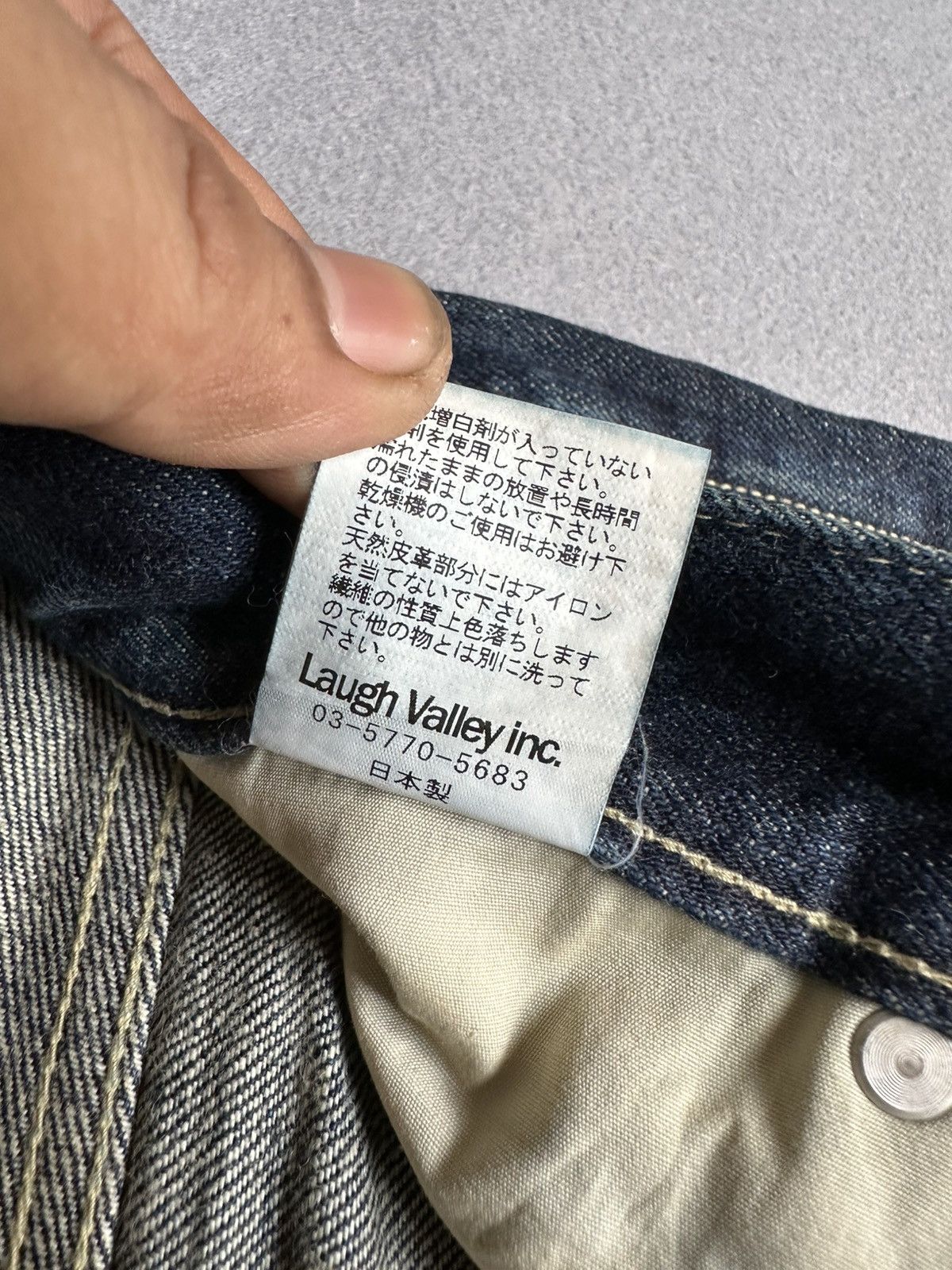 Japanese Brand Glamb Tokyo Japan Distressed Denim Size US 31 - 24 Thumbnail