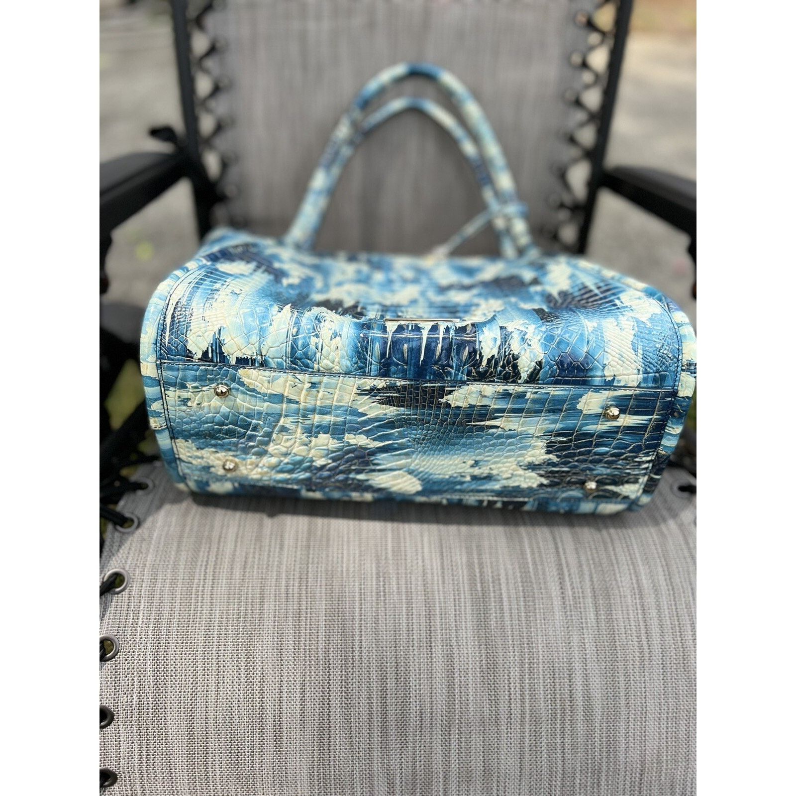 BRAHMIN BRAHMIN BAILEE Deep Water Melbourne Genuine Leather B000513 Size ONE SIZE - 6 Thumbnail