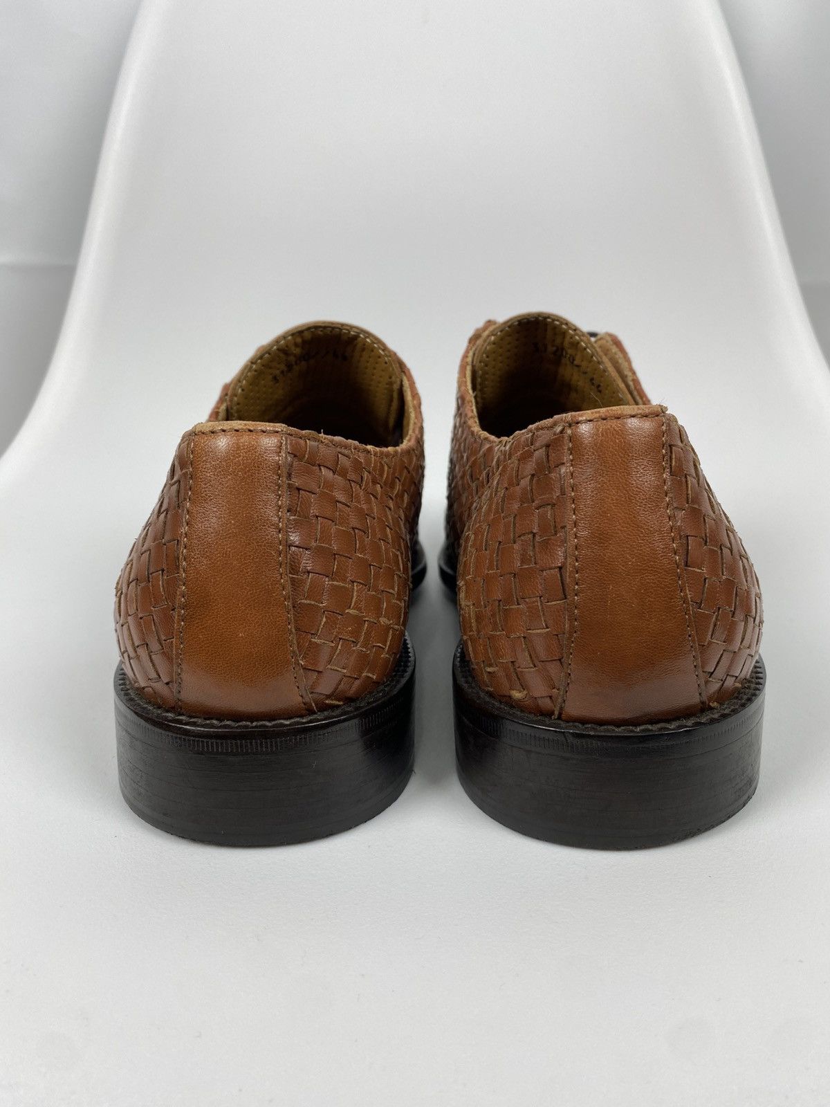 Other Gran Ducato Italy Woven Derby Shoes Genuine Leather size 46 Size US 12 / EU 45 - 4 Thumbnail
