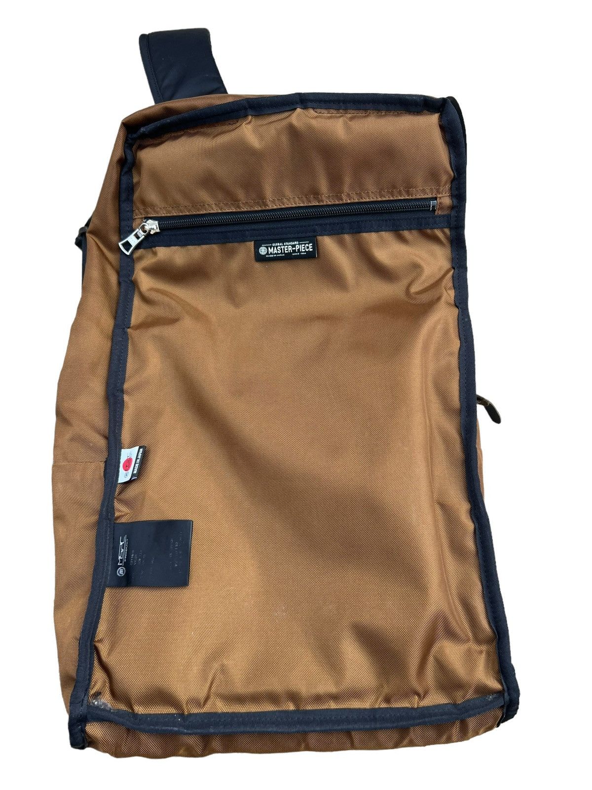 MasterPiece Vintage Masterpiece Japan Black Nylon Leather Backpack Bag Size ONE SIZE - 20 Thumbnail