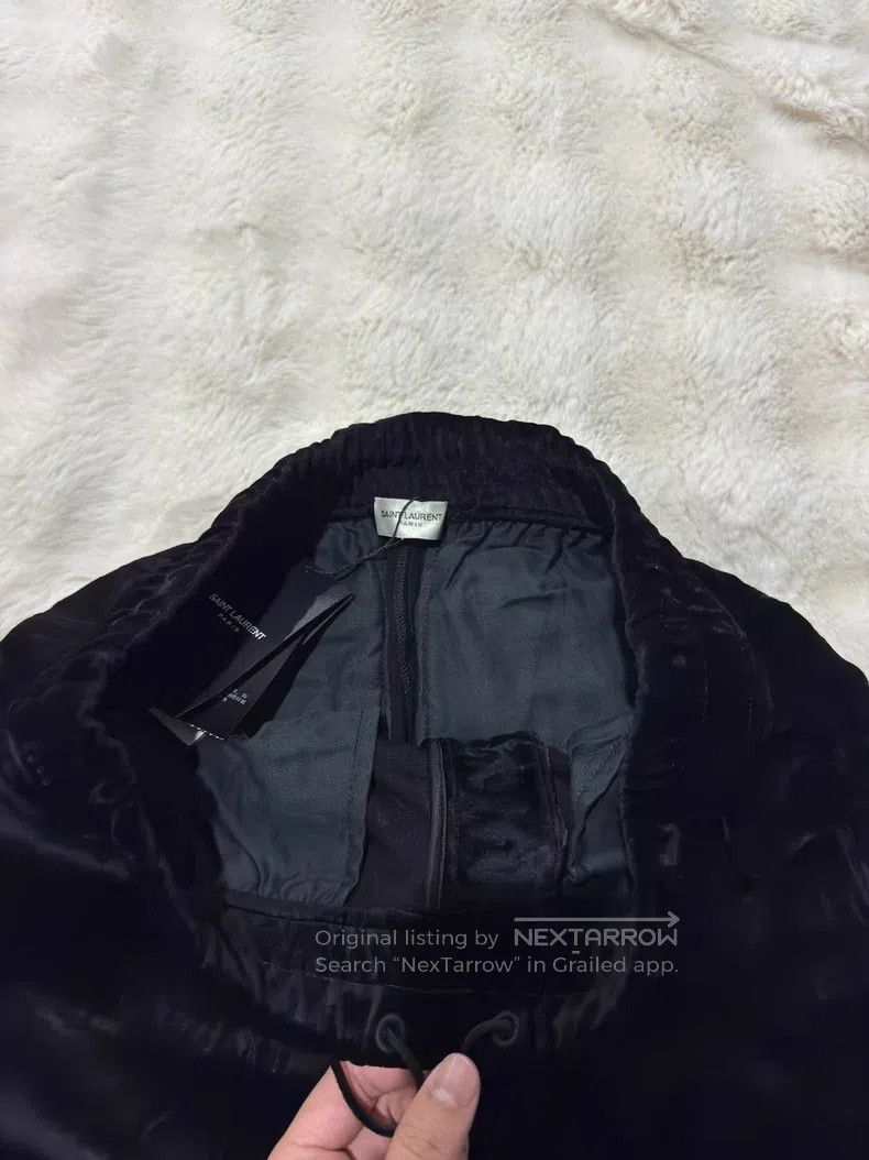 Saint Laurent Paris Saint Laurent Paris size S Velvet Elastic Men's Long Pants Size US 27 - 3 Thumbnail