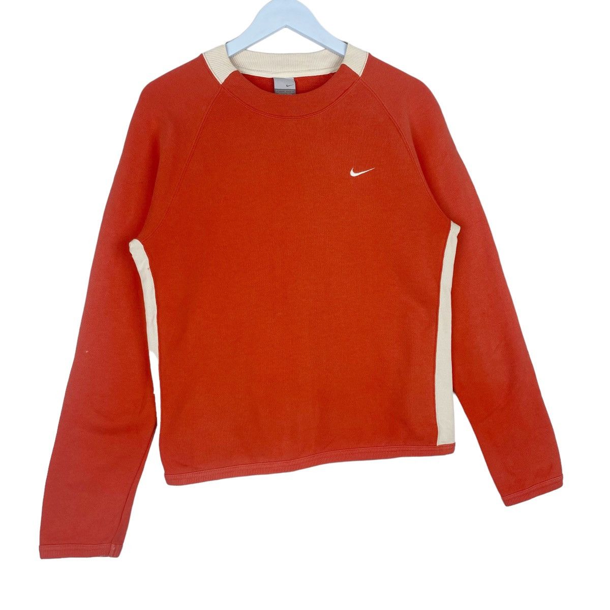 Nike Nike Sweatshirt Red Crewneck Pullover Jumper Size US S / EU 44-46 / 1 - 4 Thumbnail